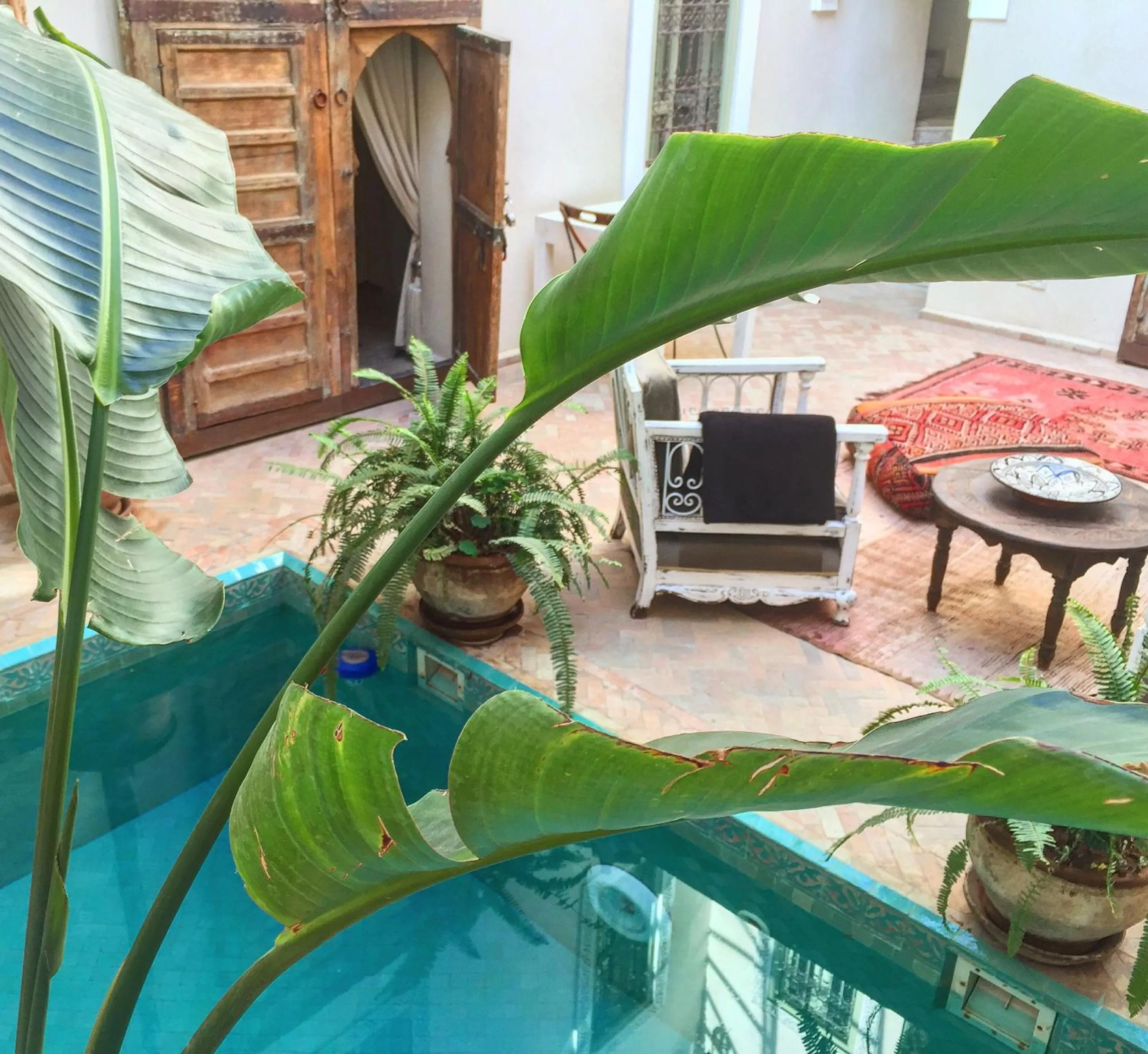 Patio in Riad Palacio De Las Especias