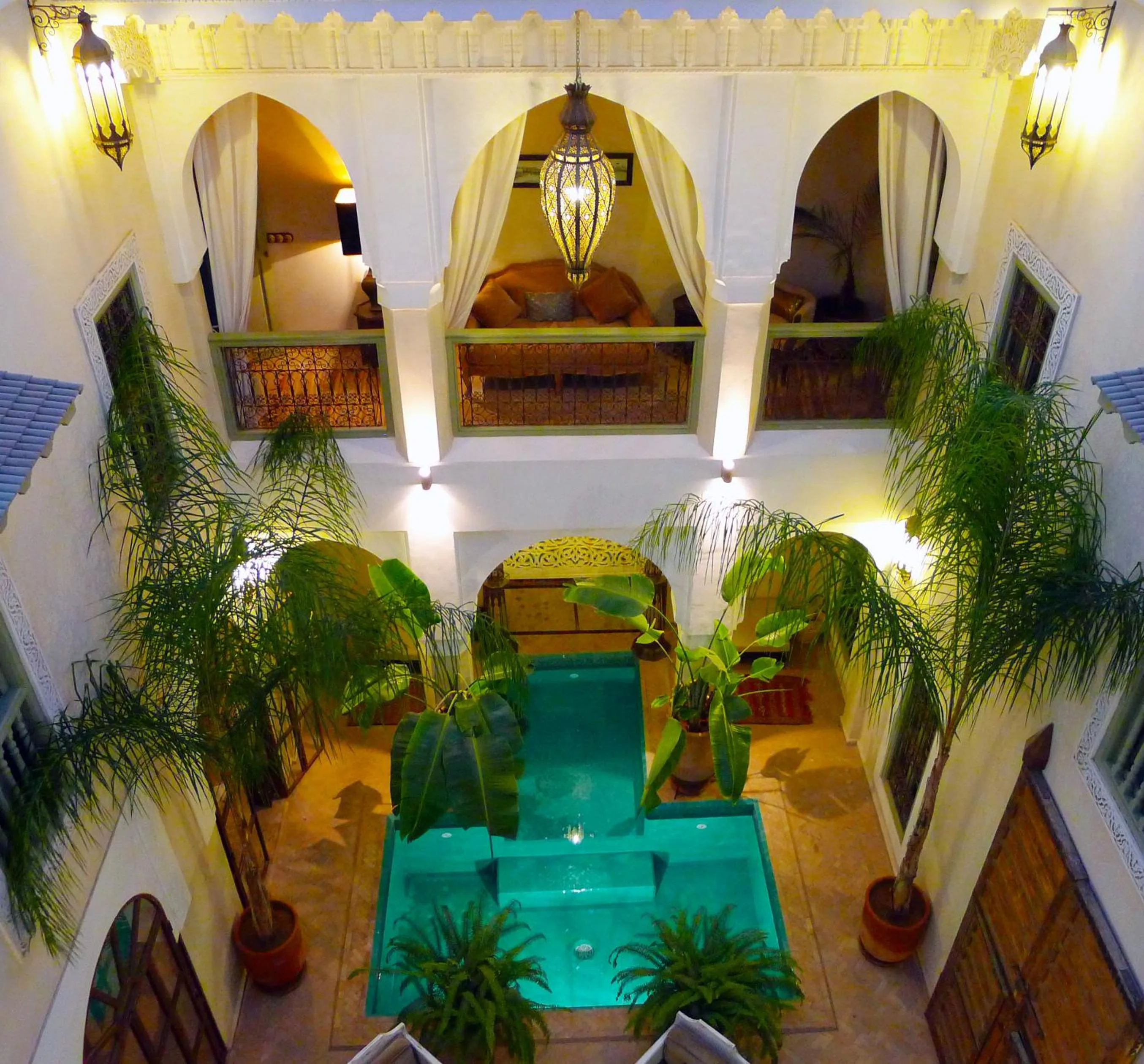 Patio in Riad Palacio De Las Especias
