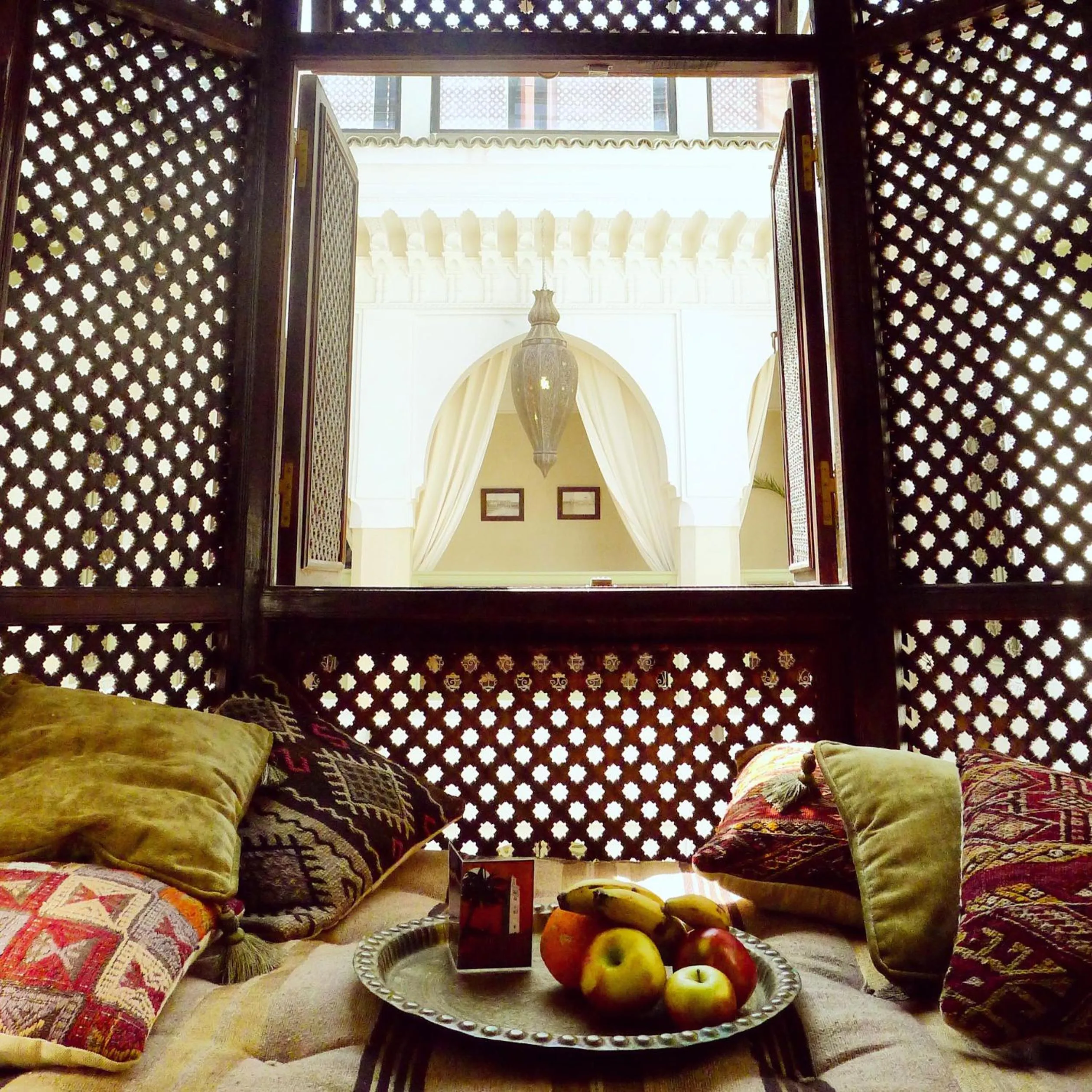 Living room in Riad Palacio De Las Especias