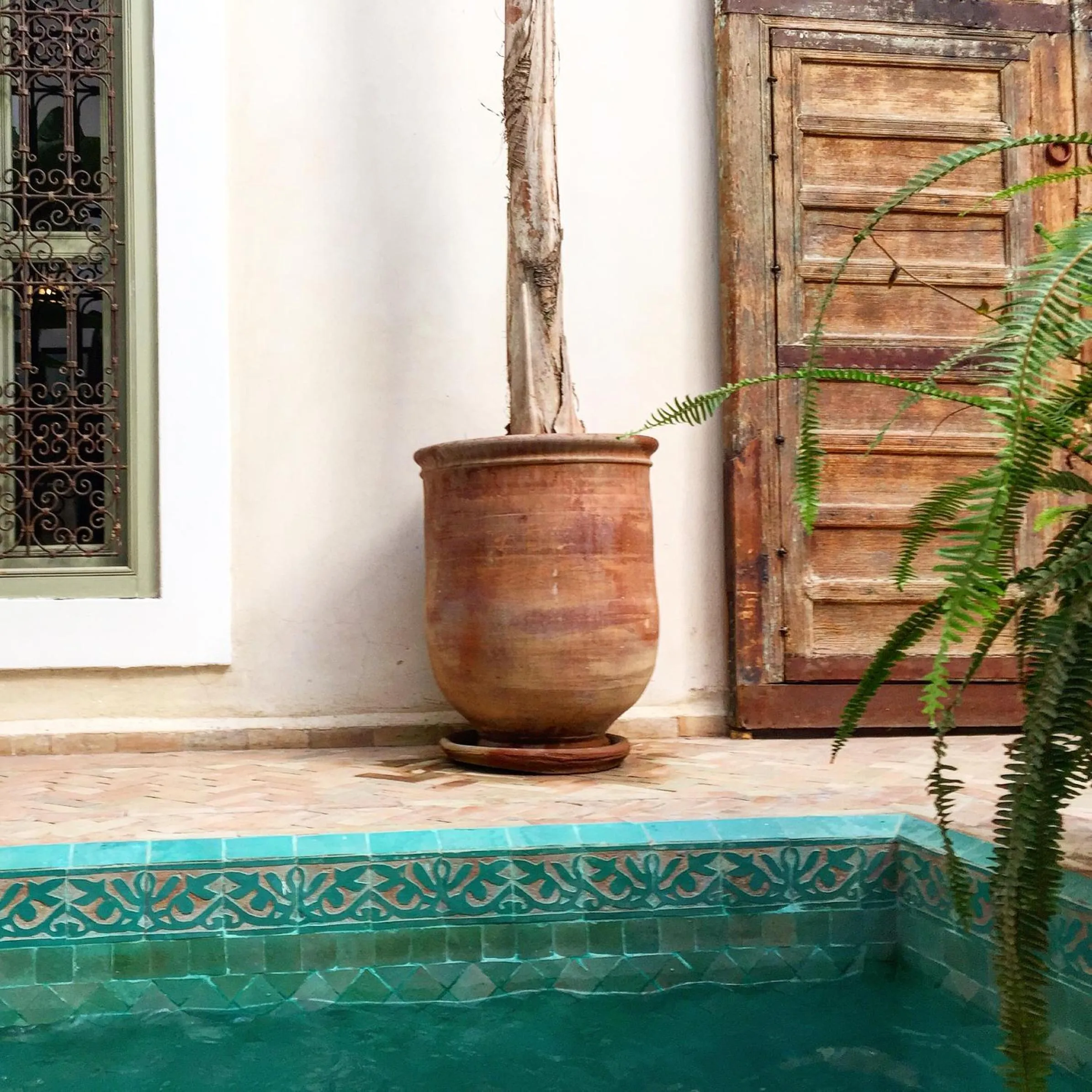 Pool view in Riad Palacio De Las Especias