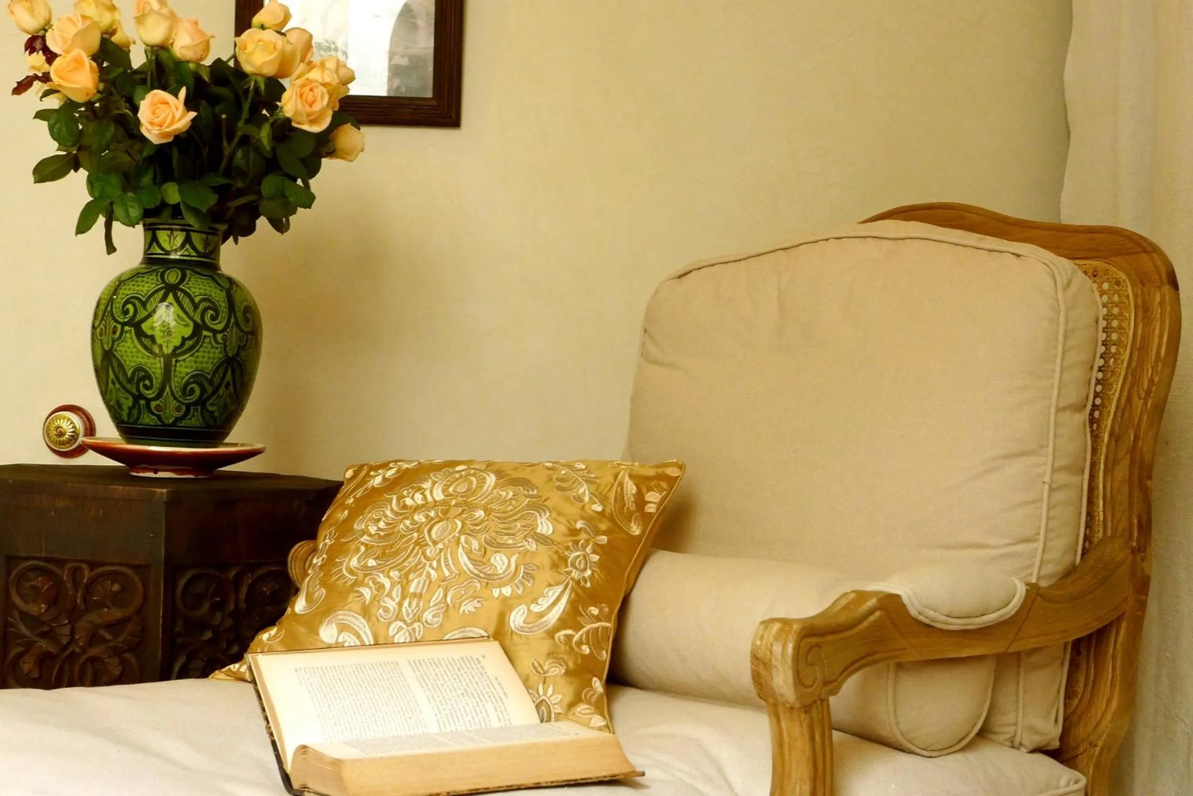 Seating area in Riad Palacio De Las Especias