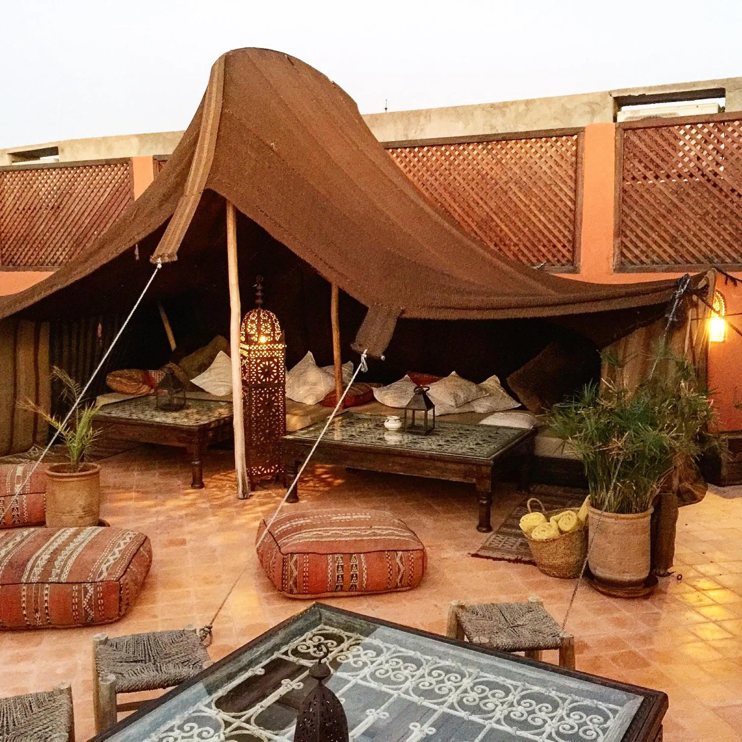 Balcony/Terrace in Riad Palacio De Las Especias