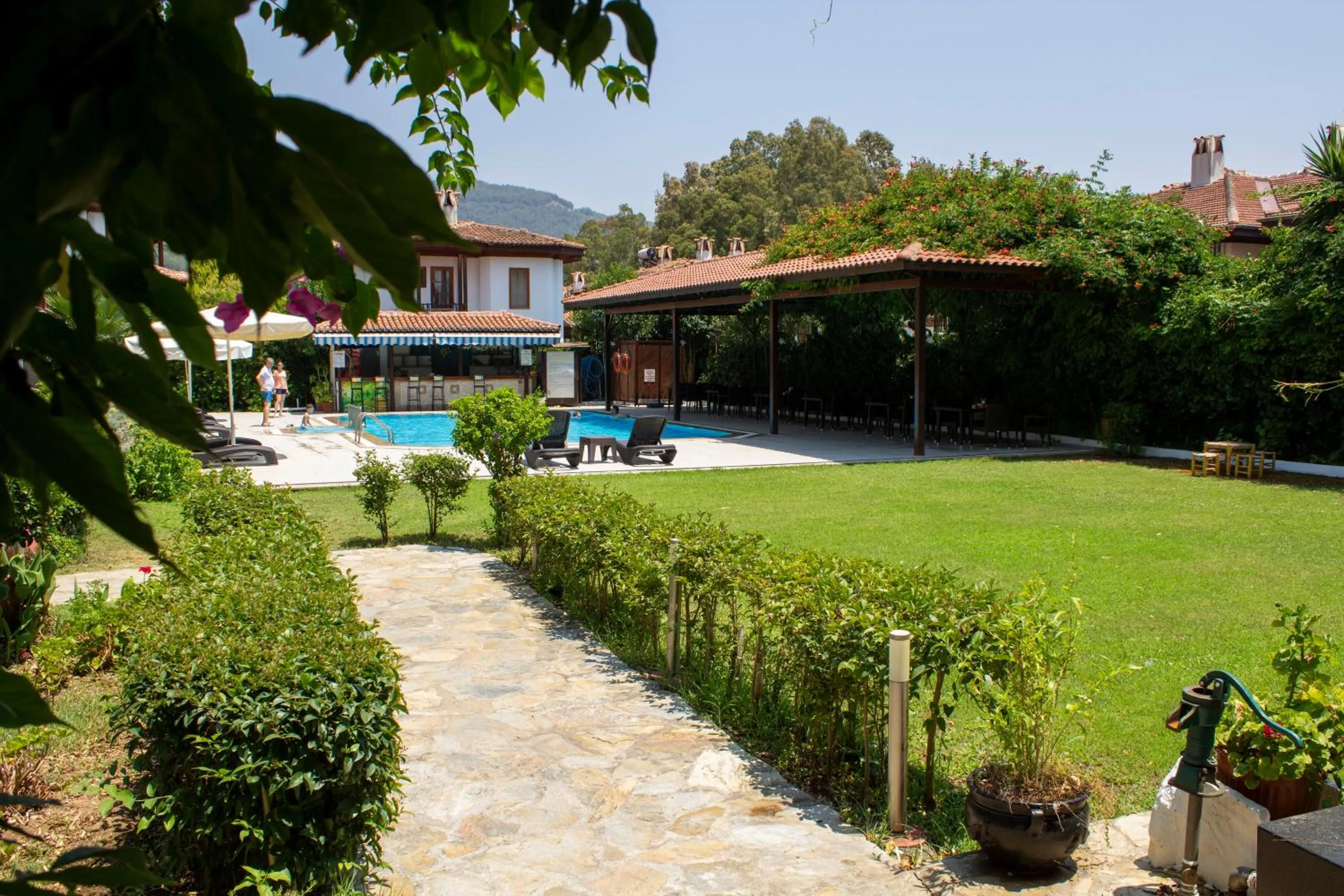 Garden view in Hamle Hotel