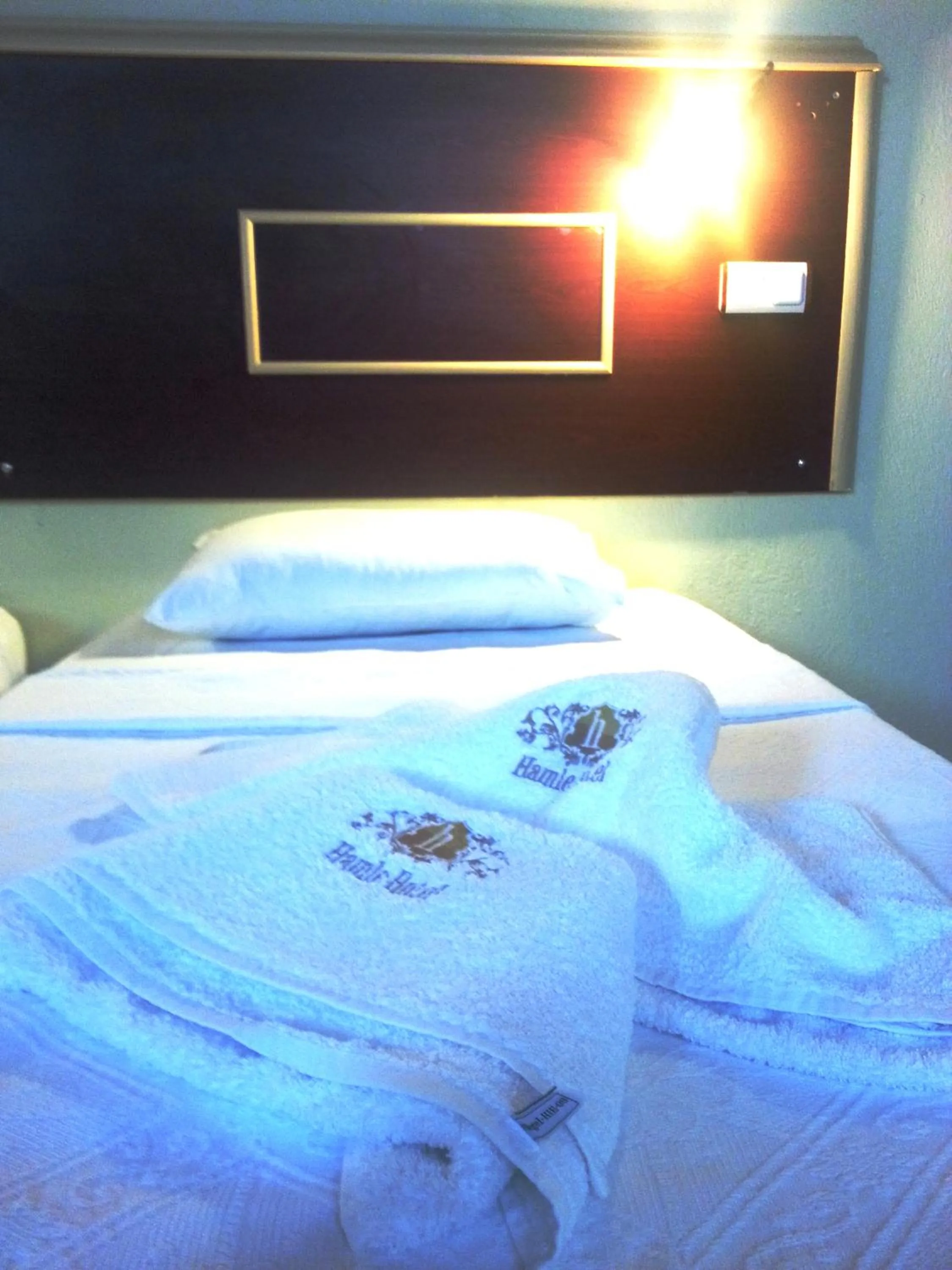 Photo of the whole room, Bed in Hamle Hotel