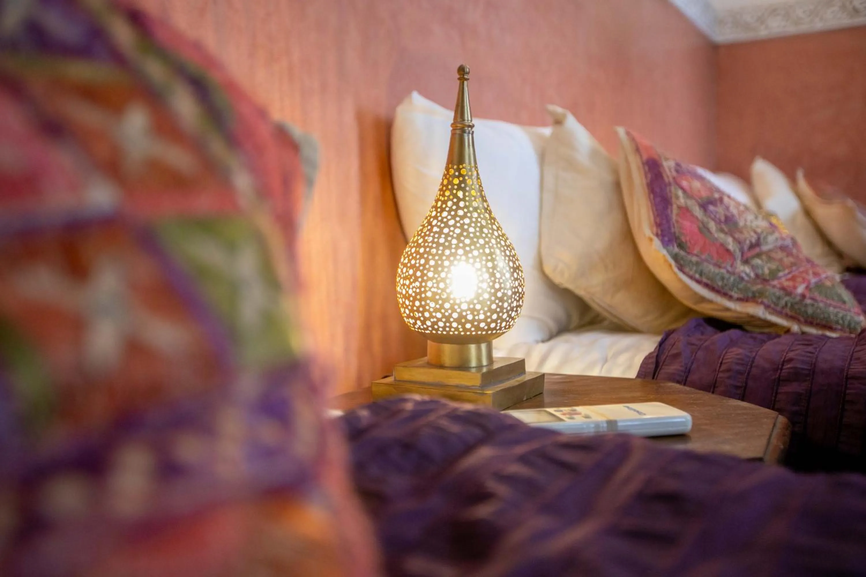 Bed in Riad Marélia