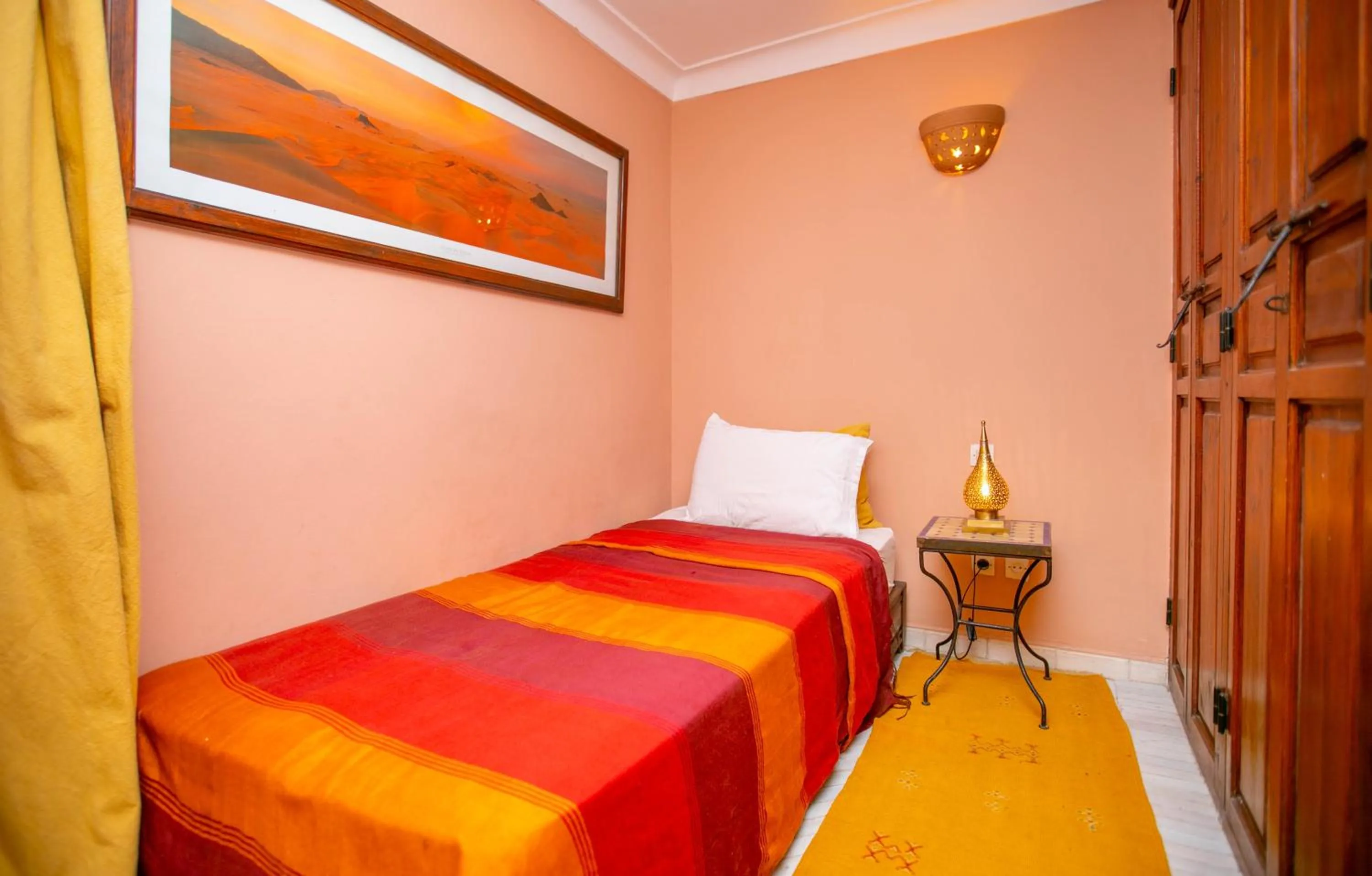 Bed in Riad Marélia