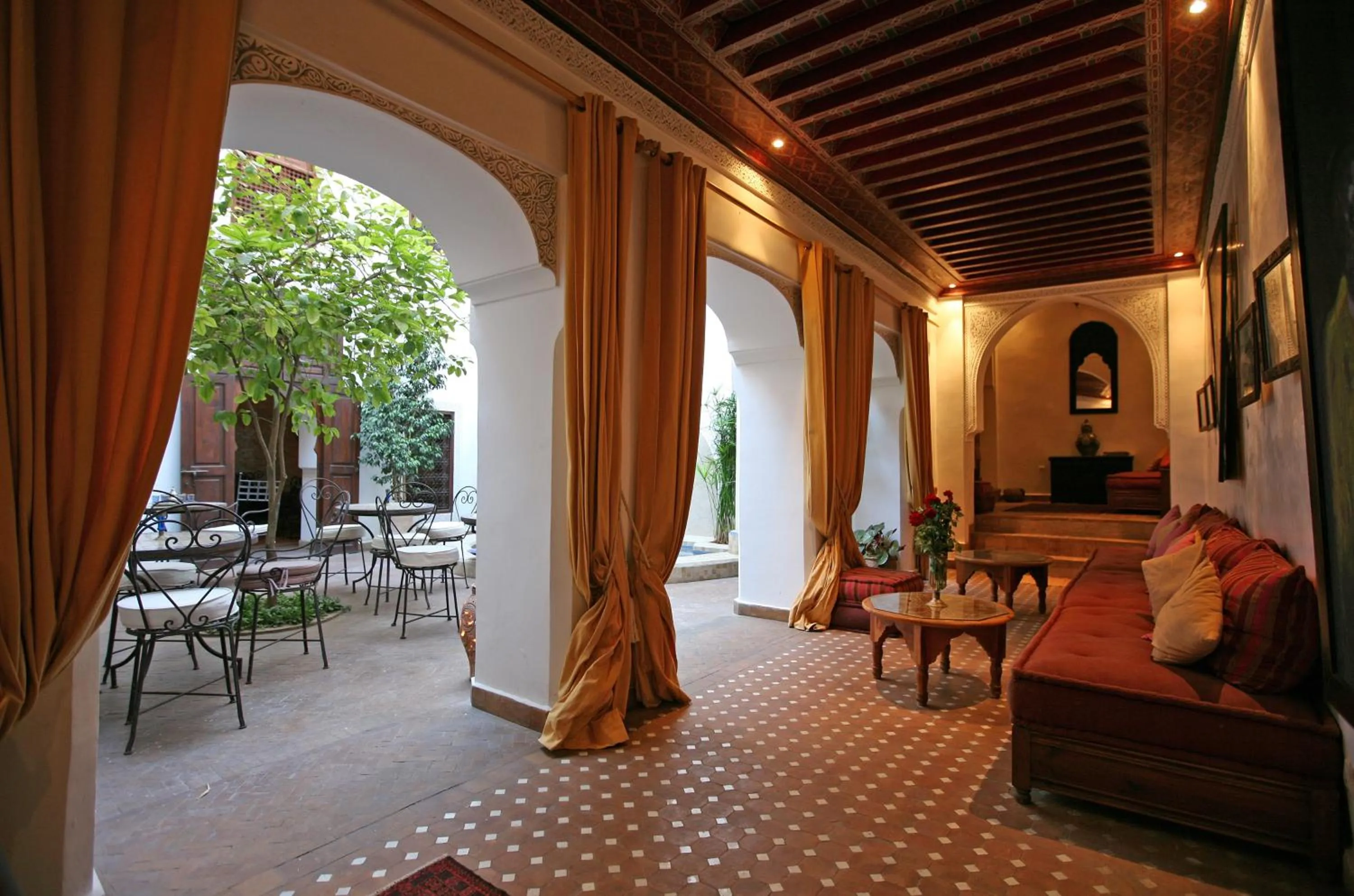 Patio in Riad Marélia