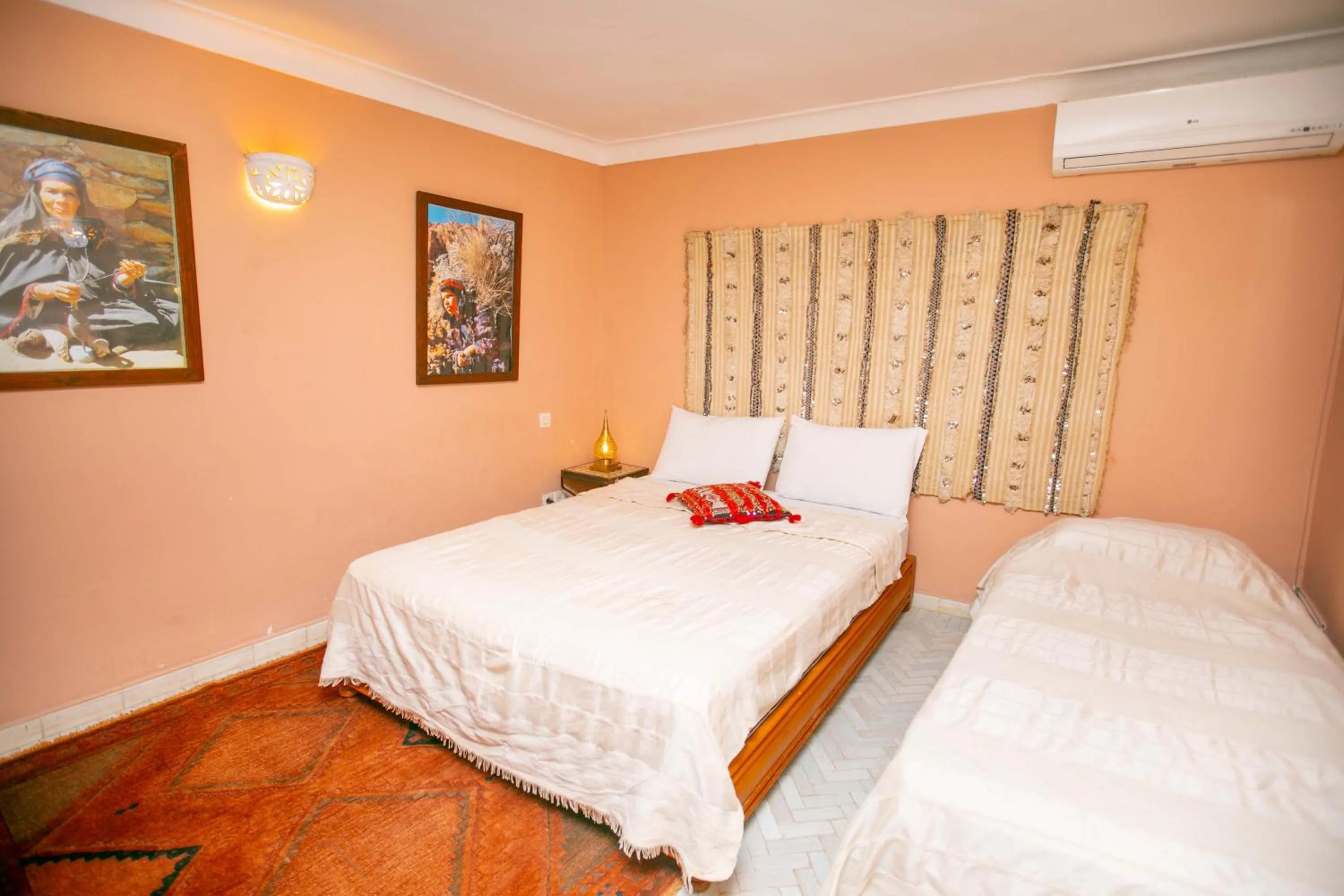 Bed in Riad Marélia