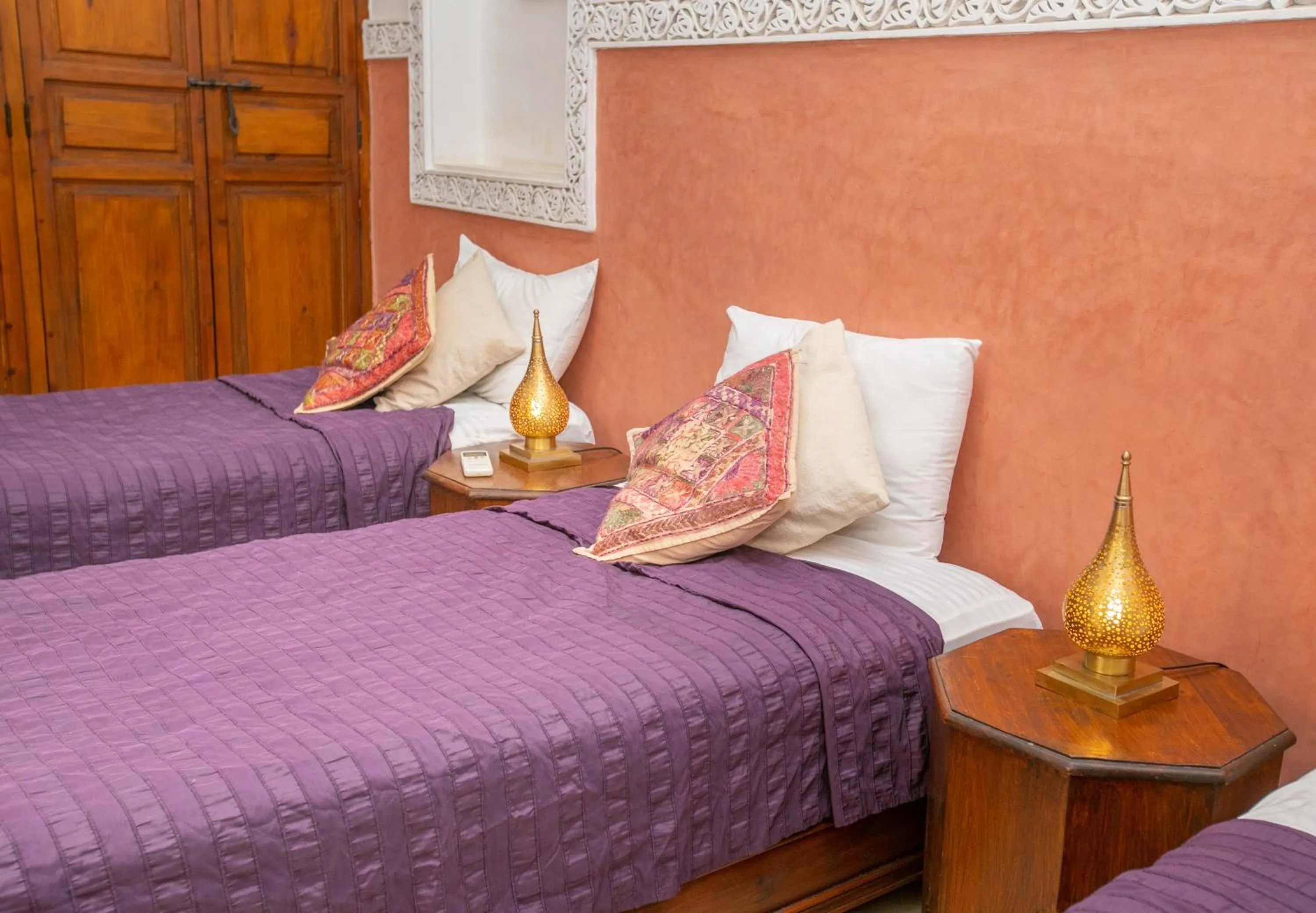 Bed in Riad Marélia