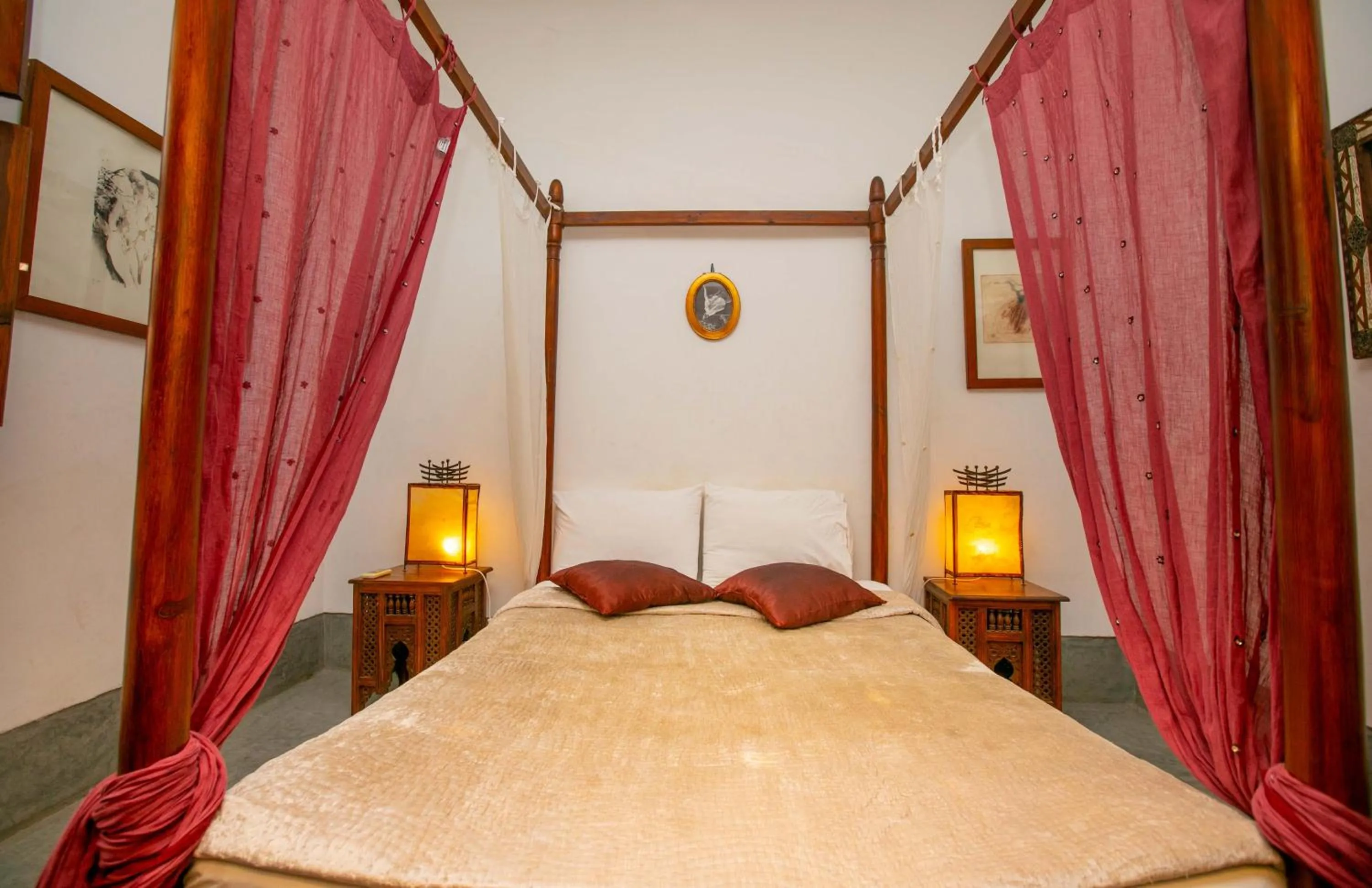 Bed in Riad Marélia