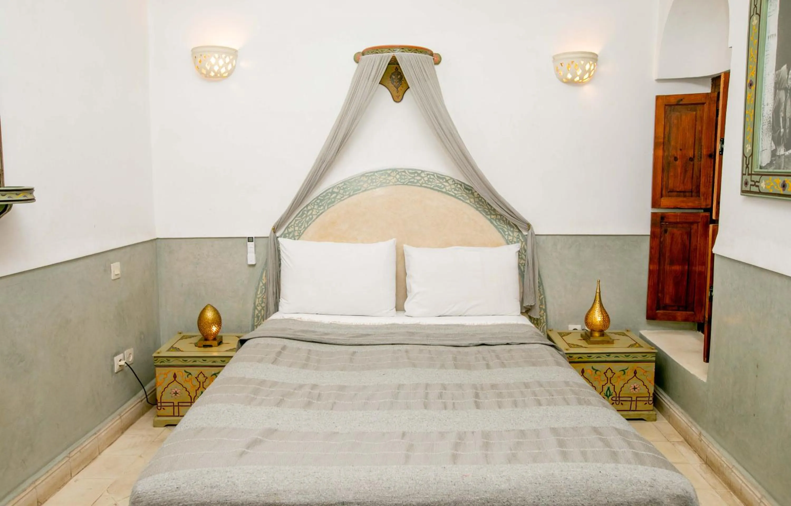 Bed in Riad Marélia