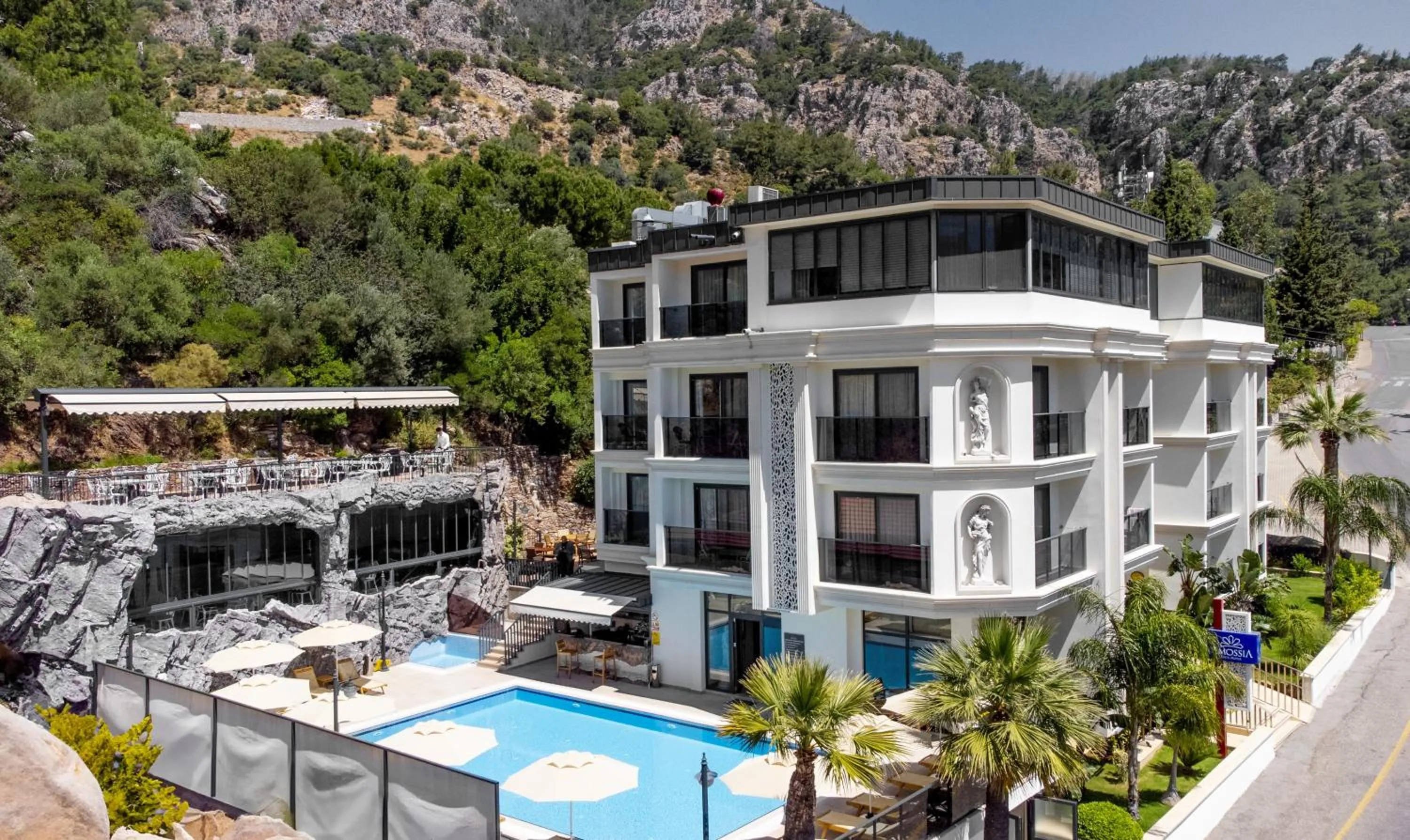 Property building in AMOSSİA Elite Boutique Hotel