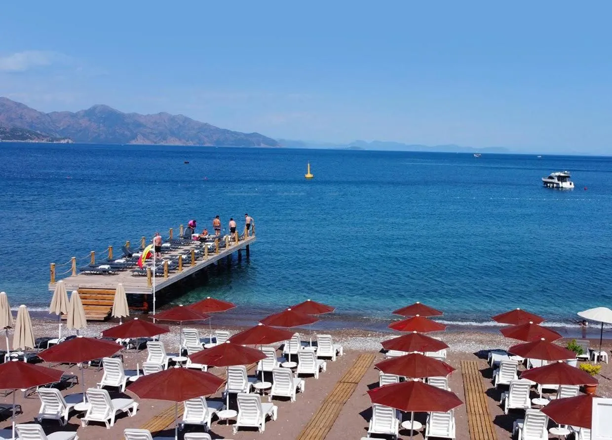 Beach in AMOSSİA Elite Boutique Hotel