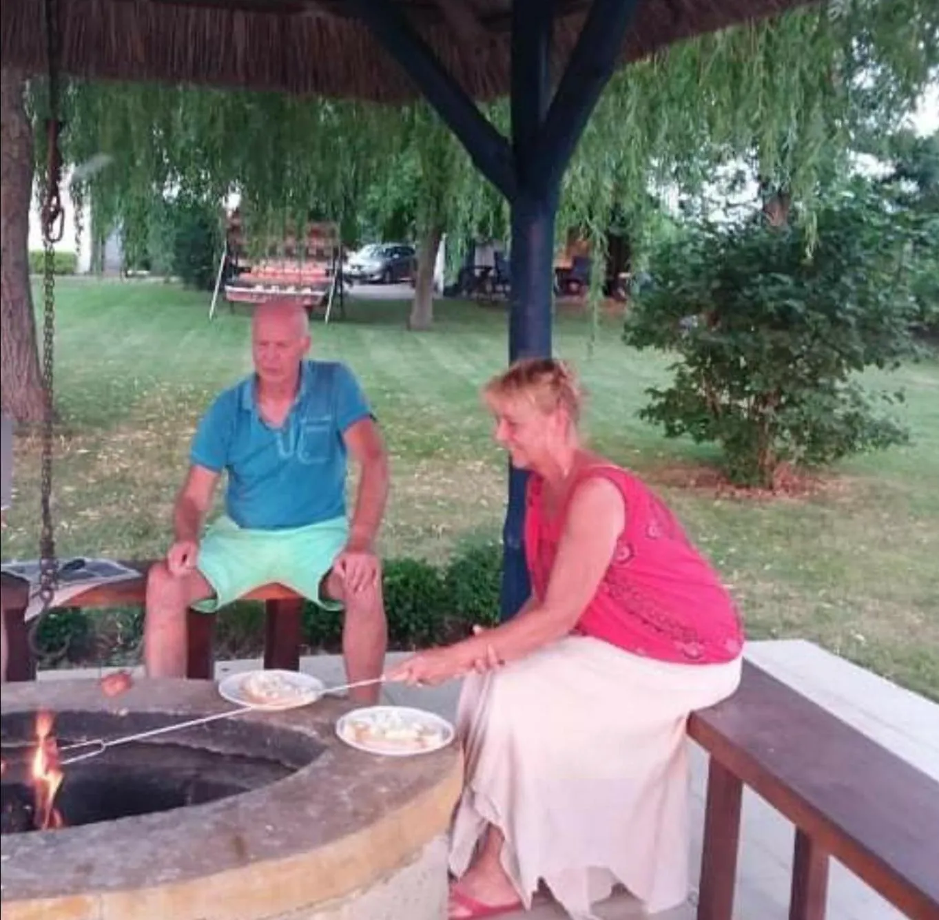 Garden in Herberg Tisza