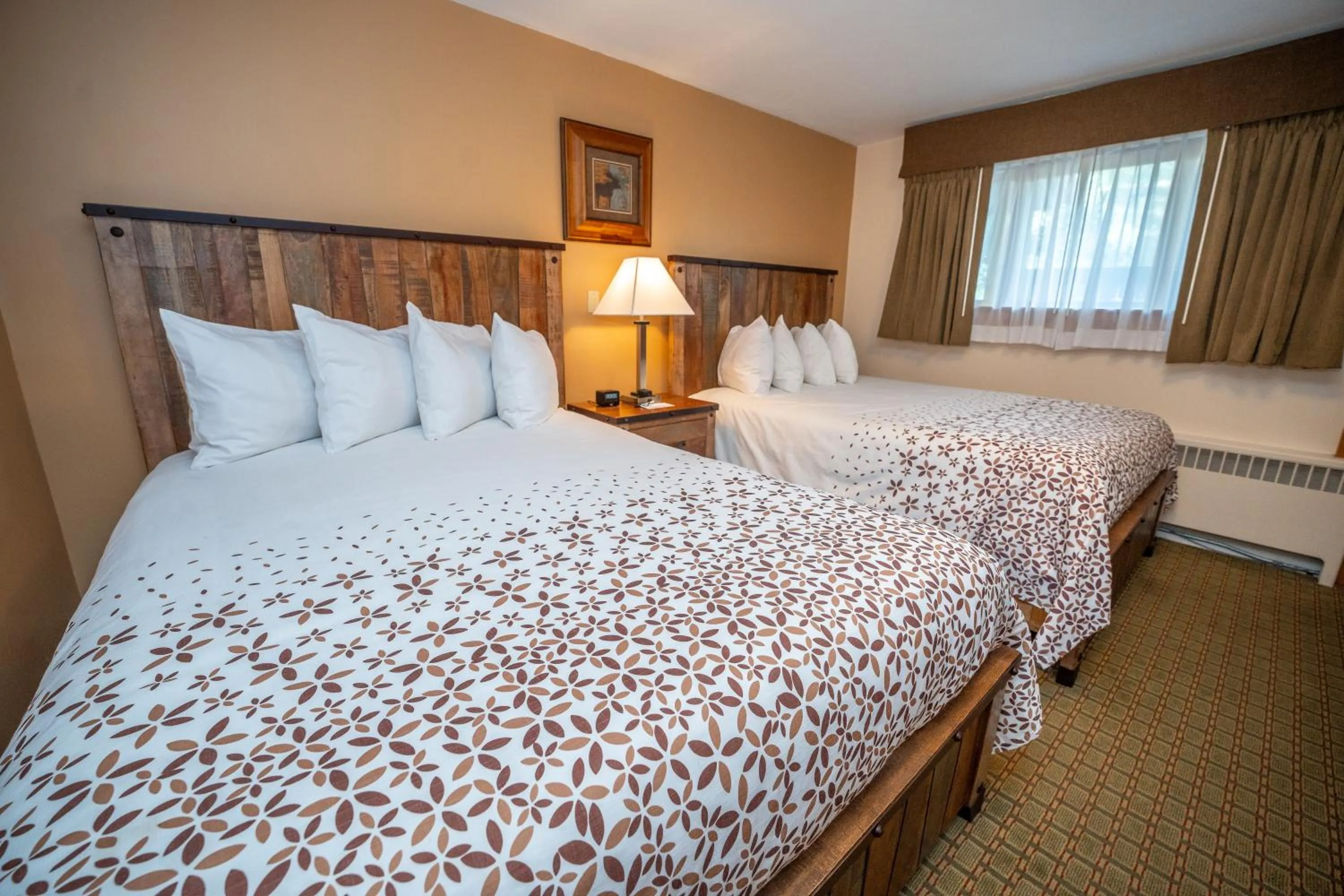 Bed in Silver Moon Inn