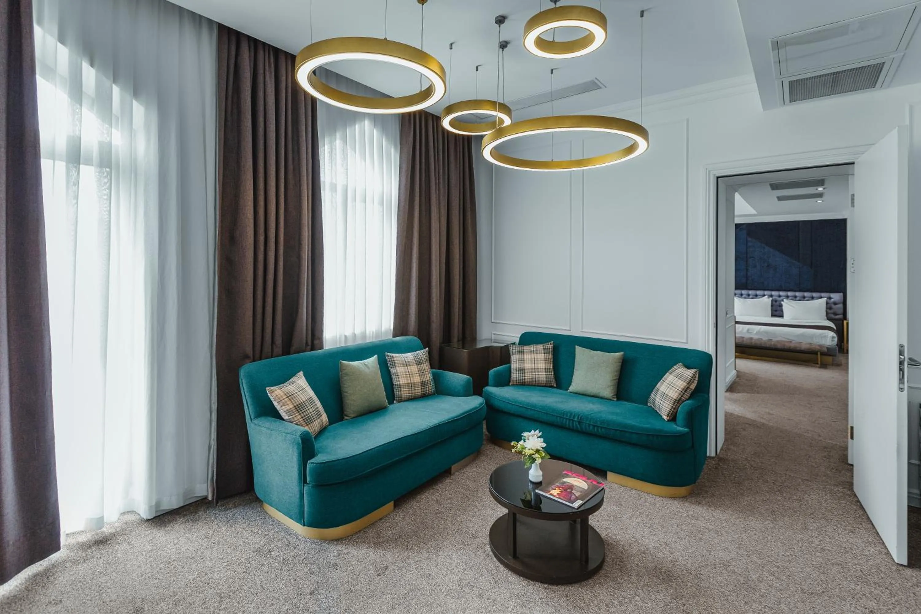 TV and multimedia, Bed in Ivy Garden Hotel Baku