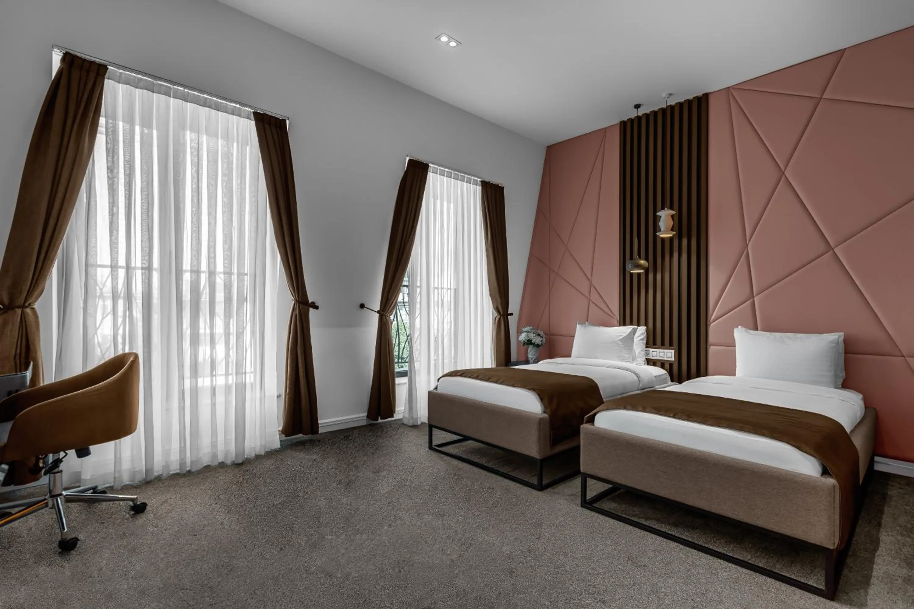 Bed in Ivy Garden Hotel Baku