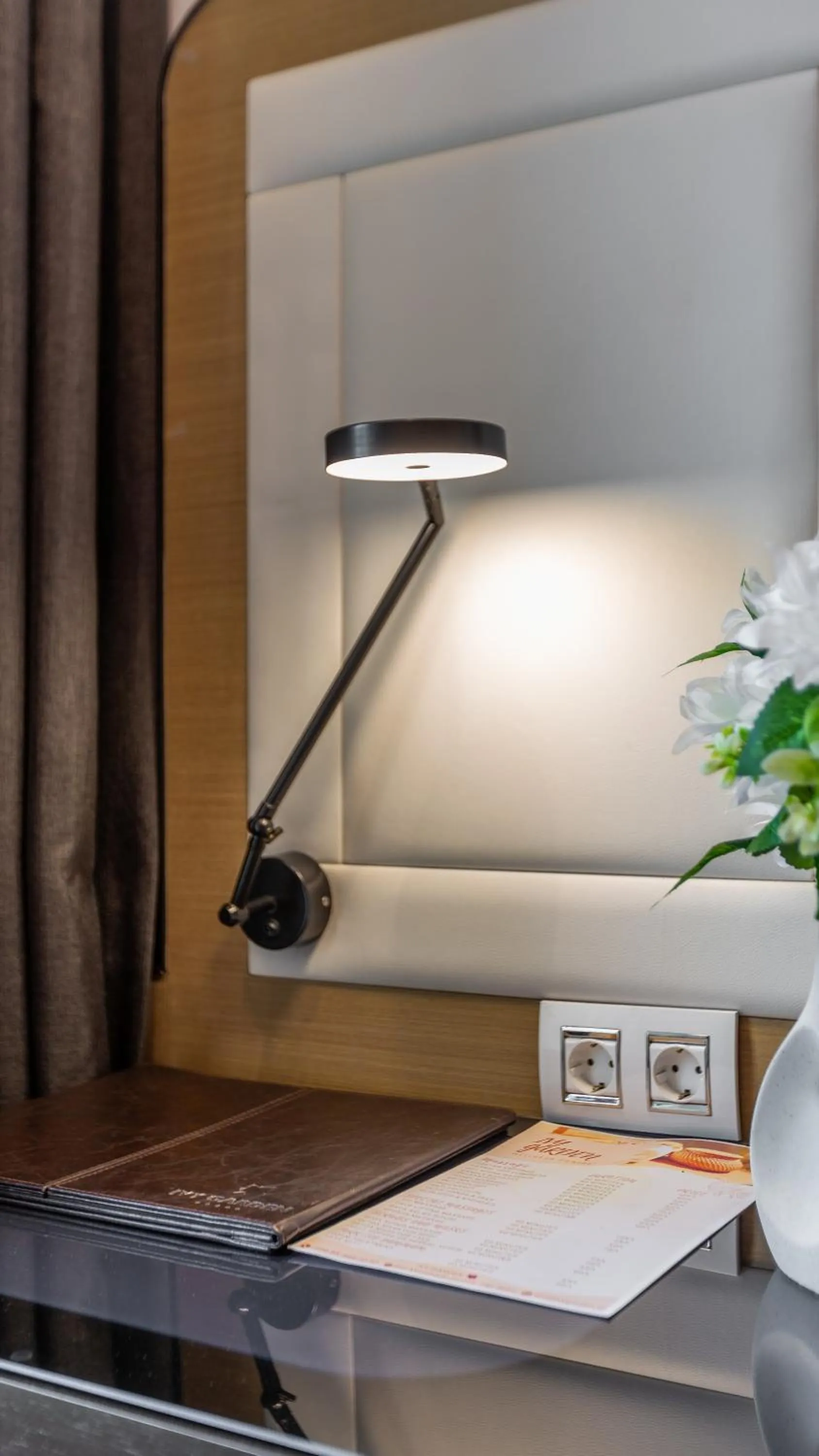 Decorative detail in Ivy Garden Hotel Baku