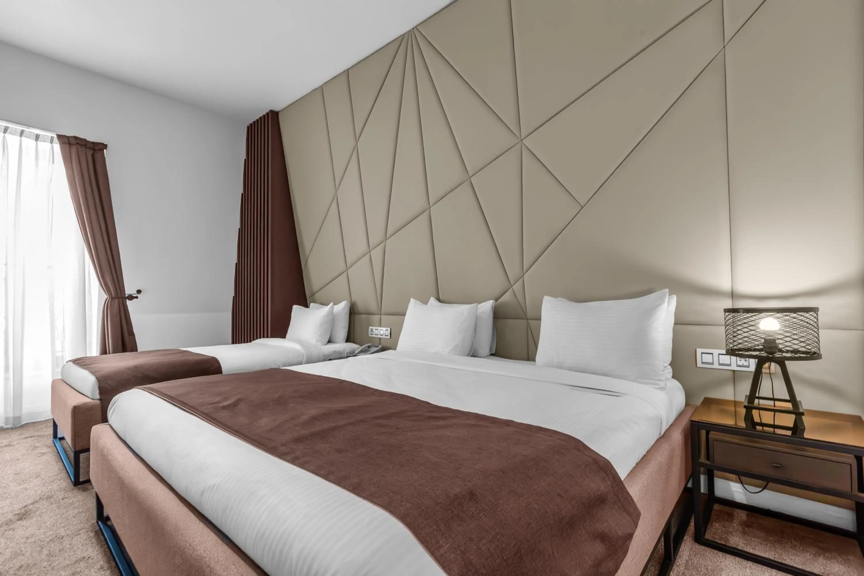 Bed in Ivy Garden Hotel Baku