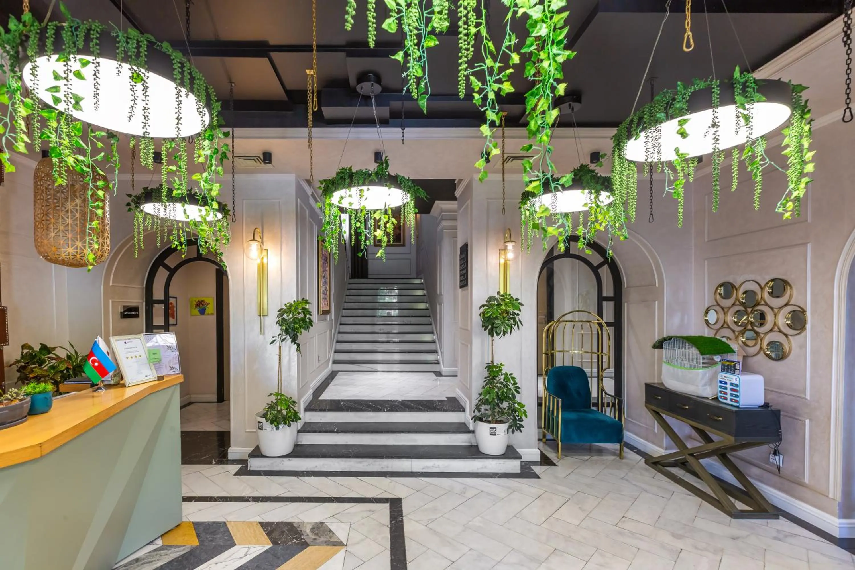 Lobby or reception in Ivy Garden Hotel Baku