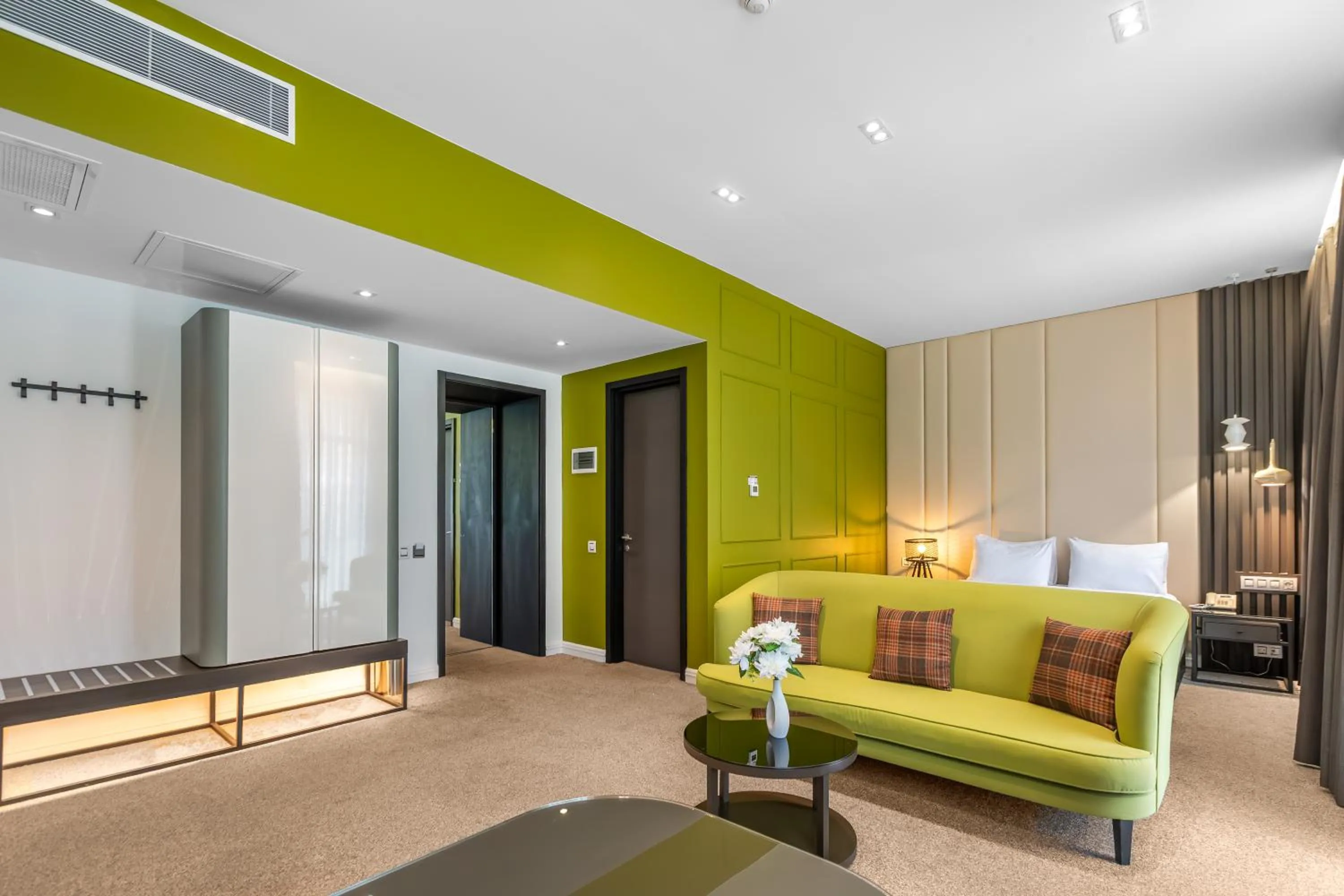 Bed in Ivy Garden Hotel Baku