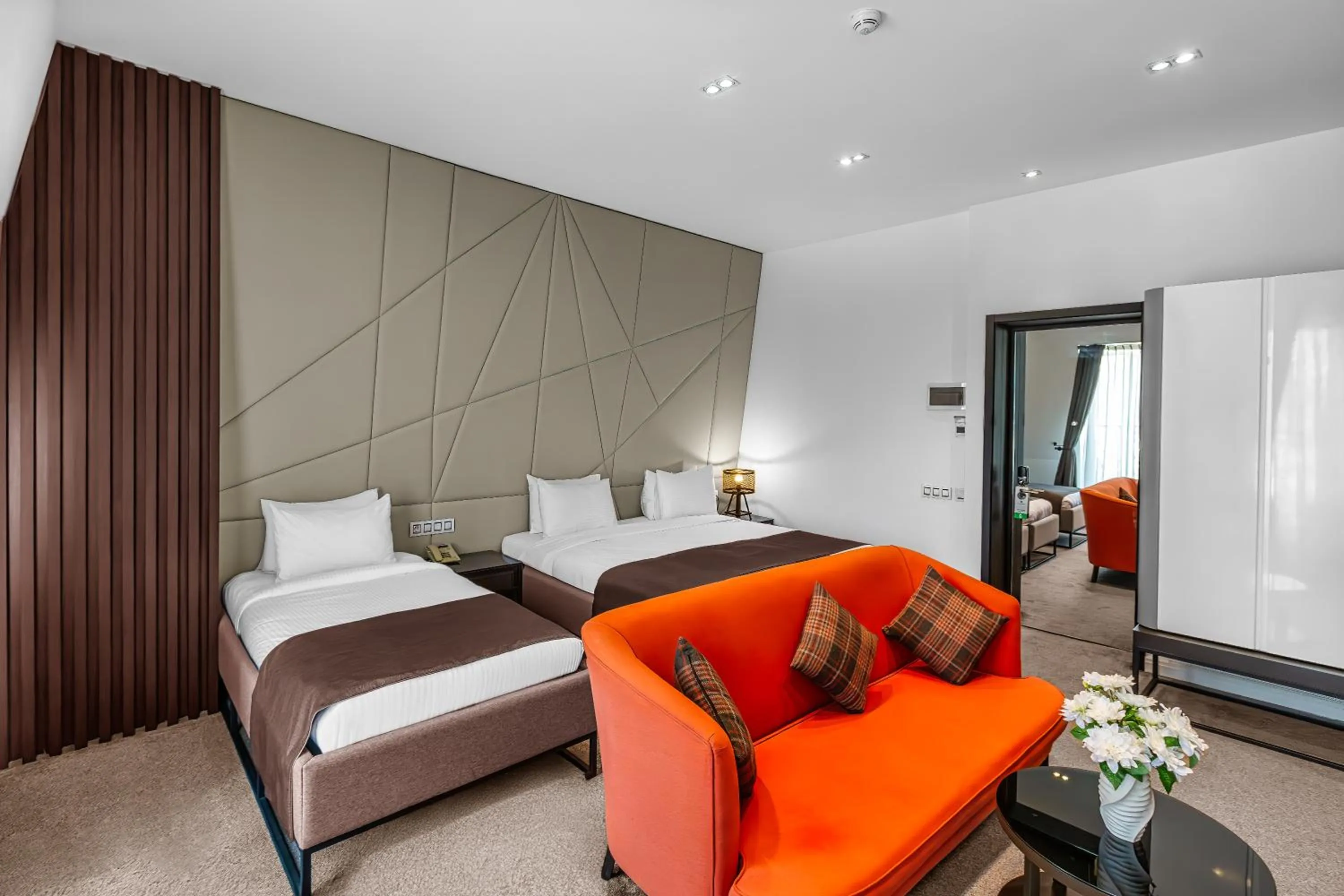 Bed in Ivy Garden Hotel Baku