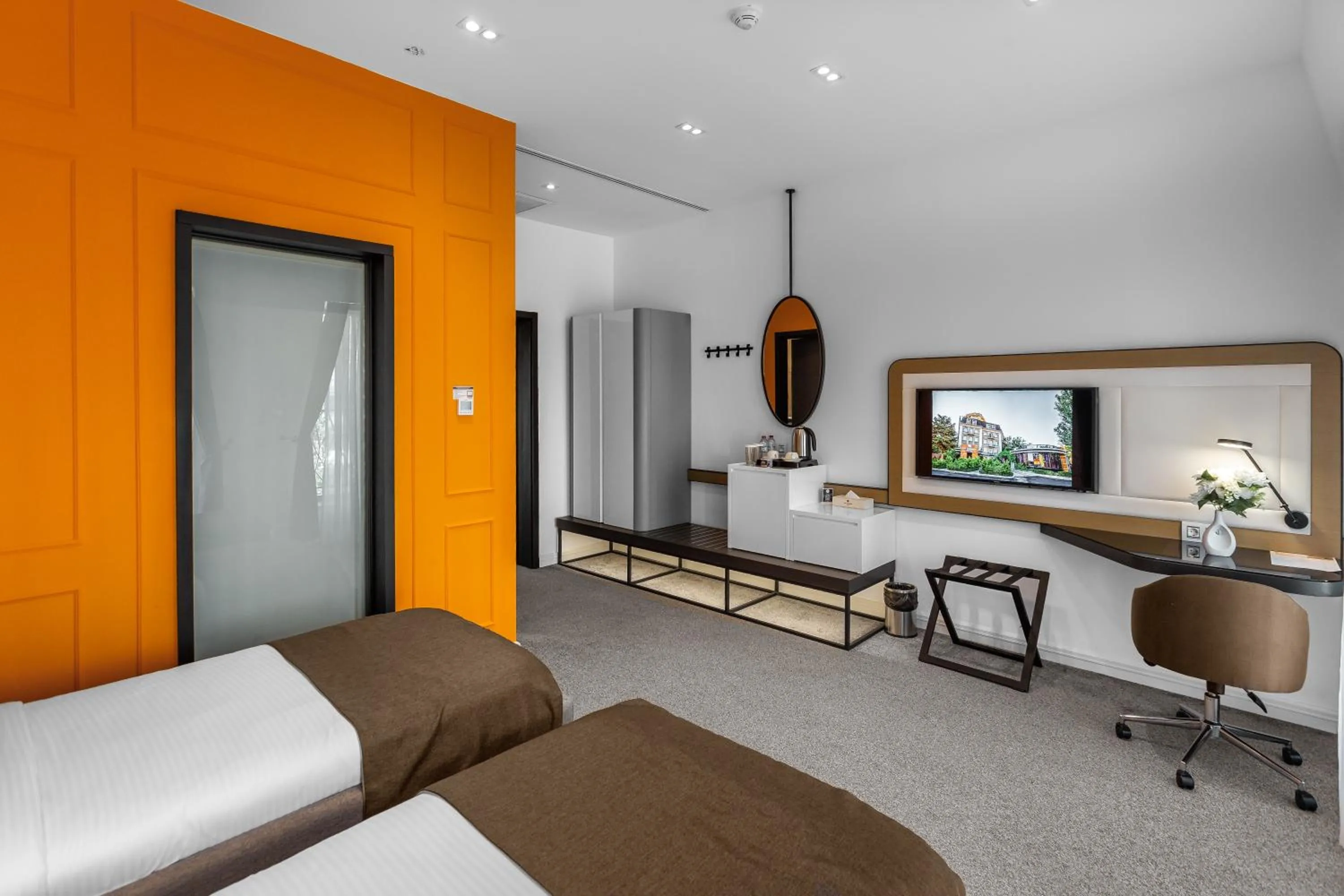 Bed in Ivy Garden Hotel Baku