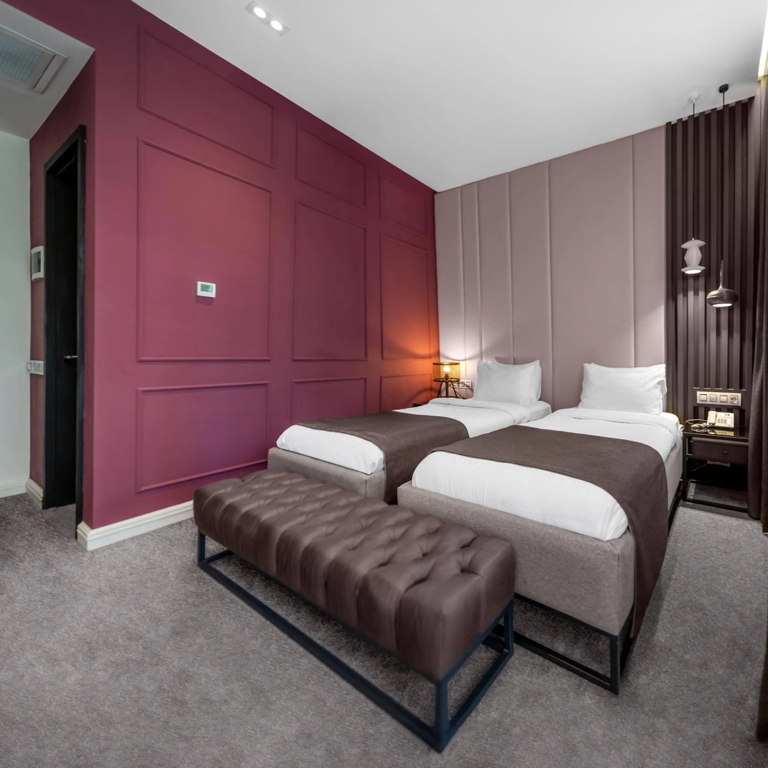 Bed in Ivy Garden Hotel Baku