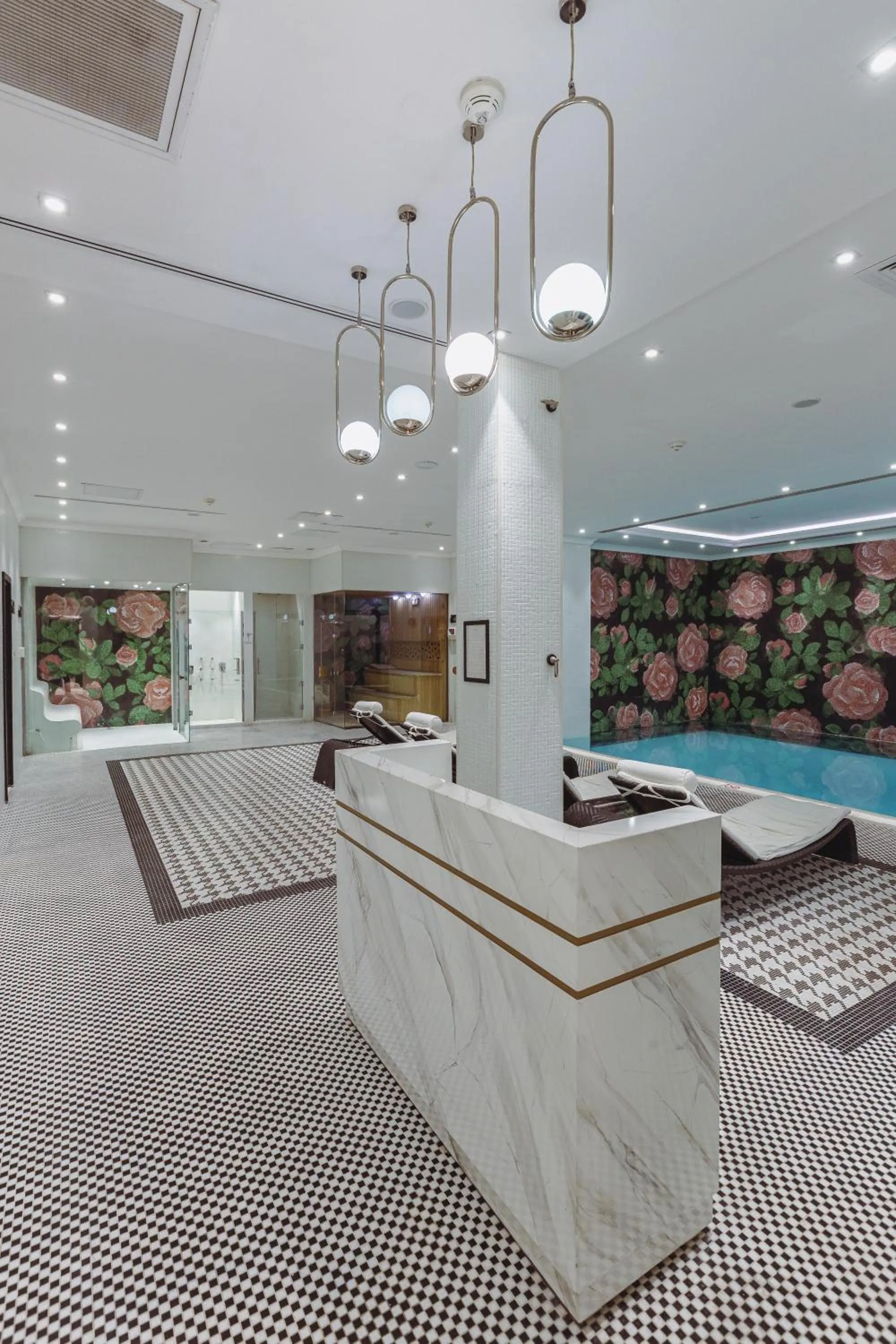 Pool view in Ivy Garden Hotel Baku