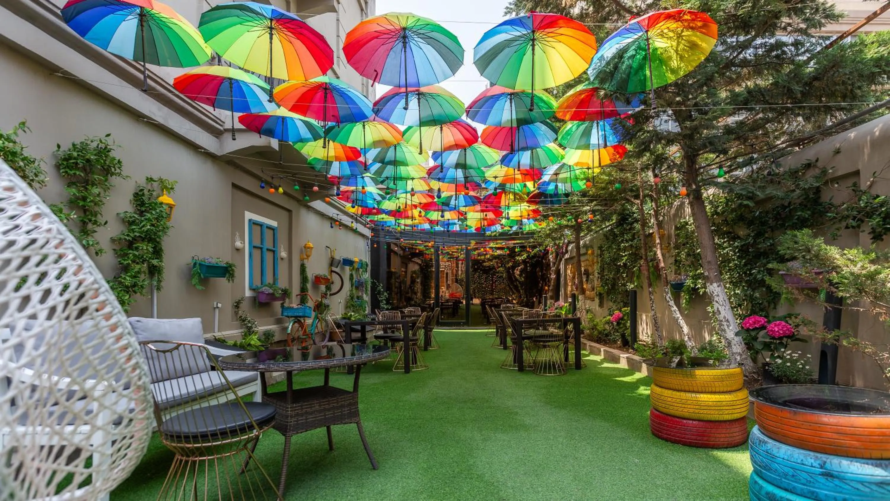 Patio in Ivy Garden Hotel Baku