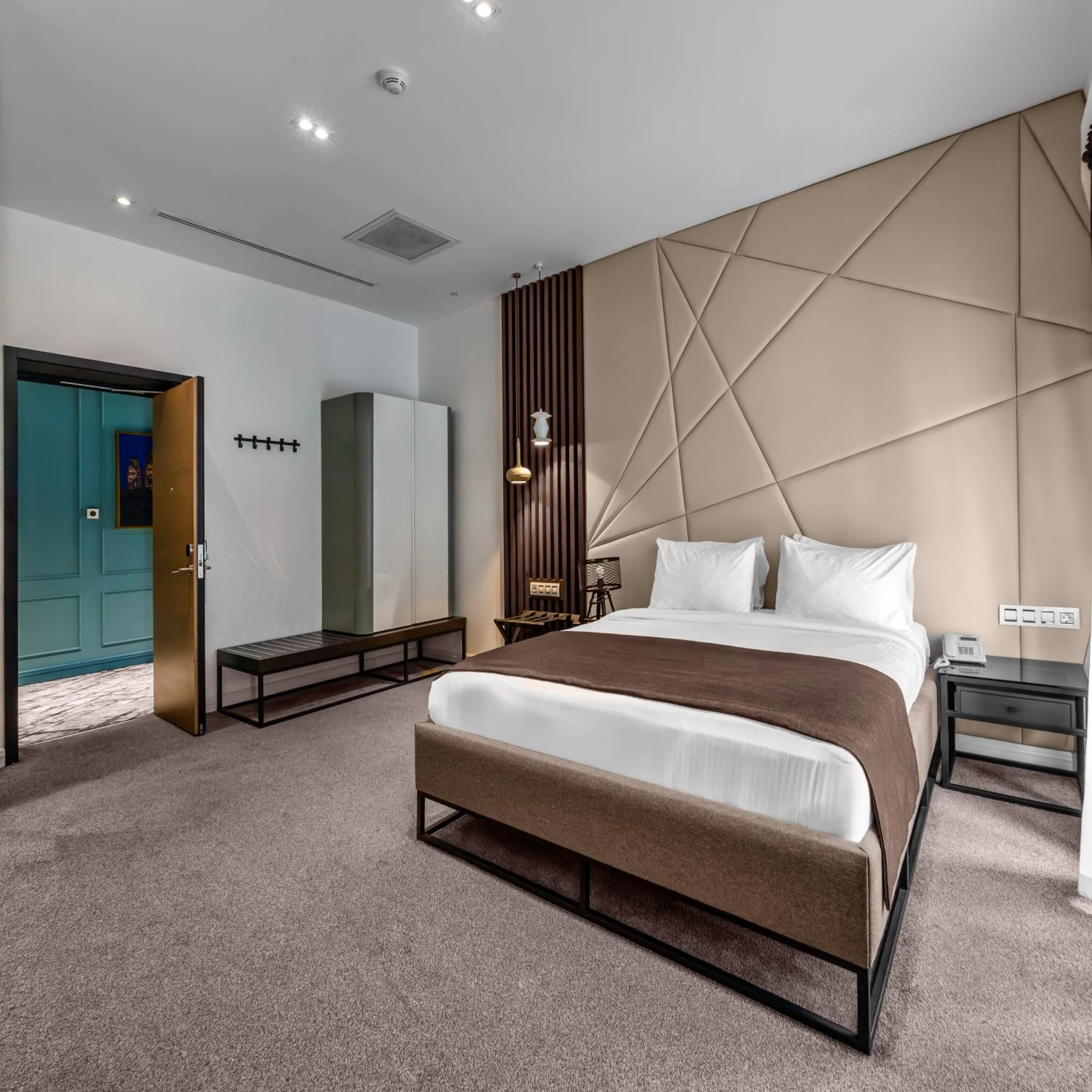 Bed in Ivy Garden Hotel Baku