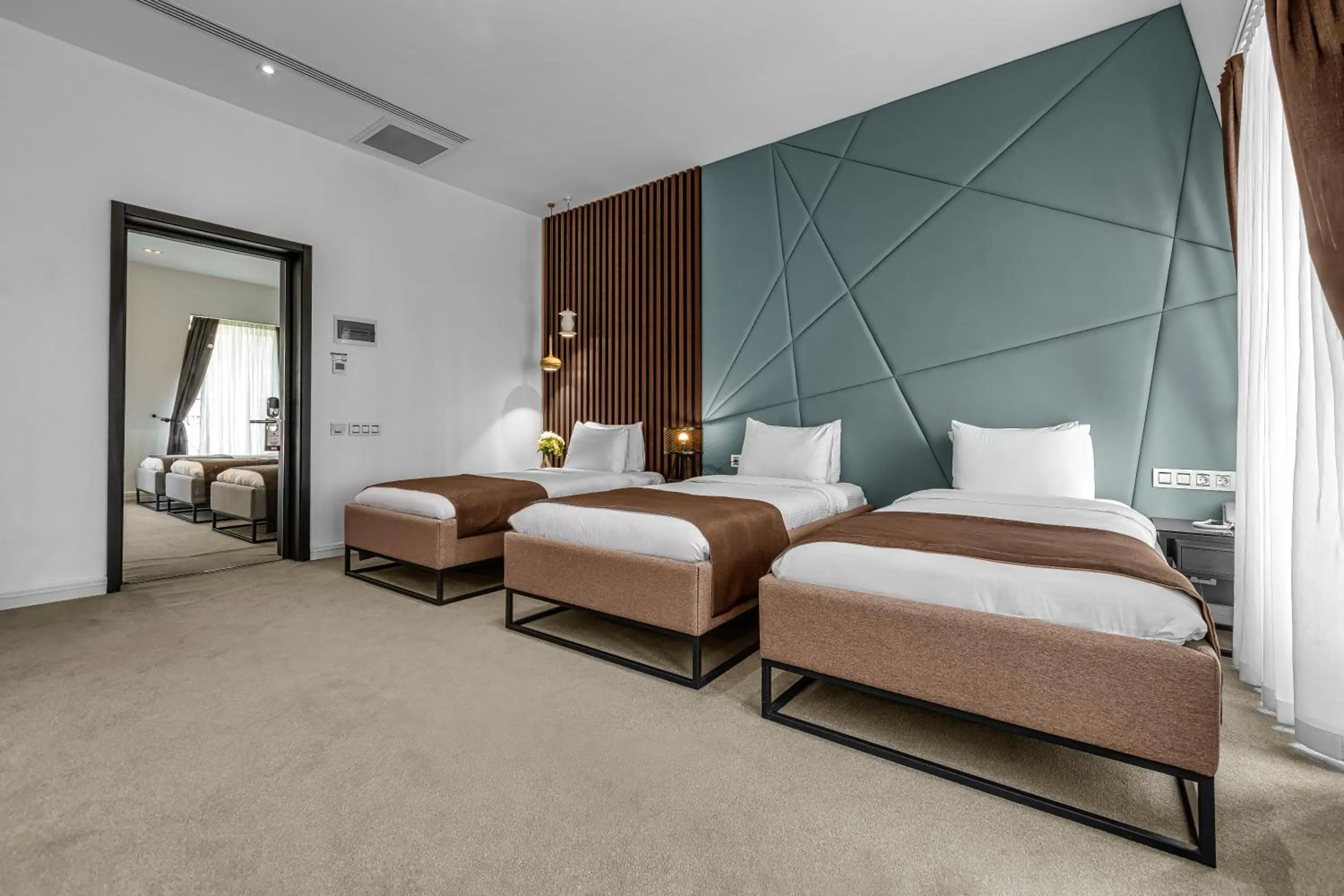 Bed in Ivy Garden Hotel Baku