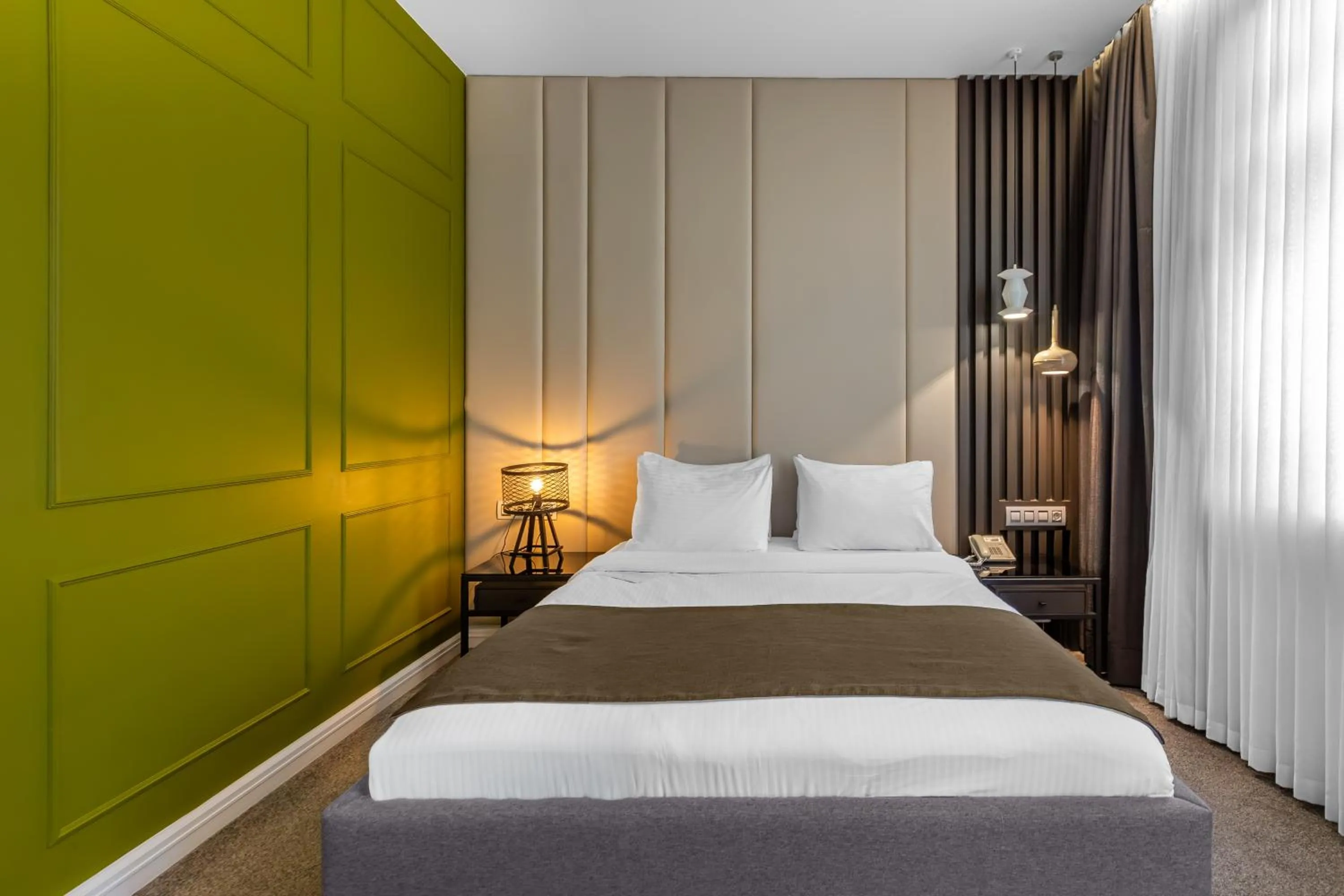 Bed in Ivy Garden Hotel Baku