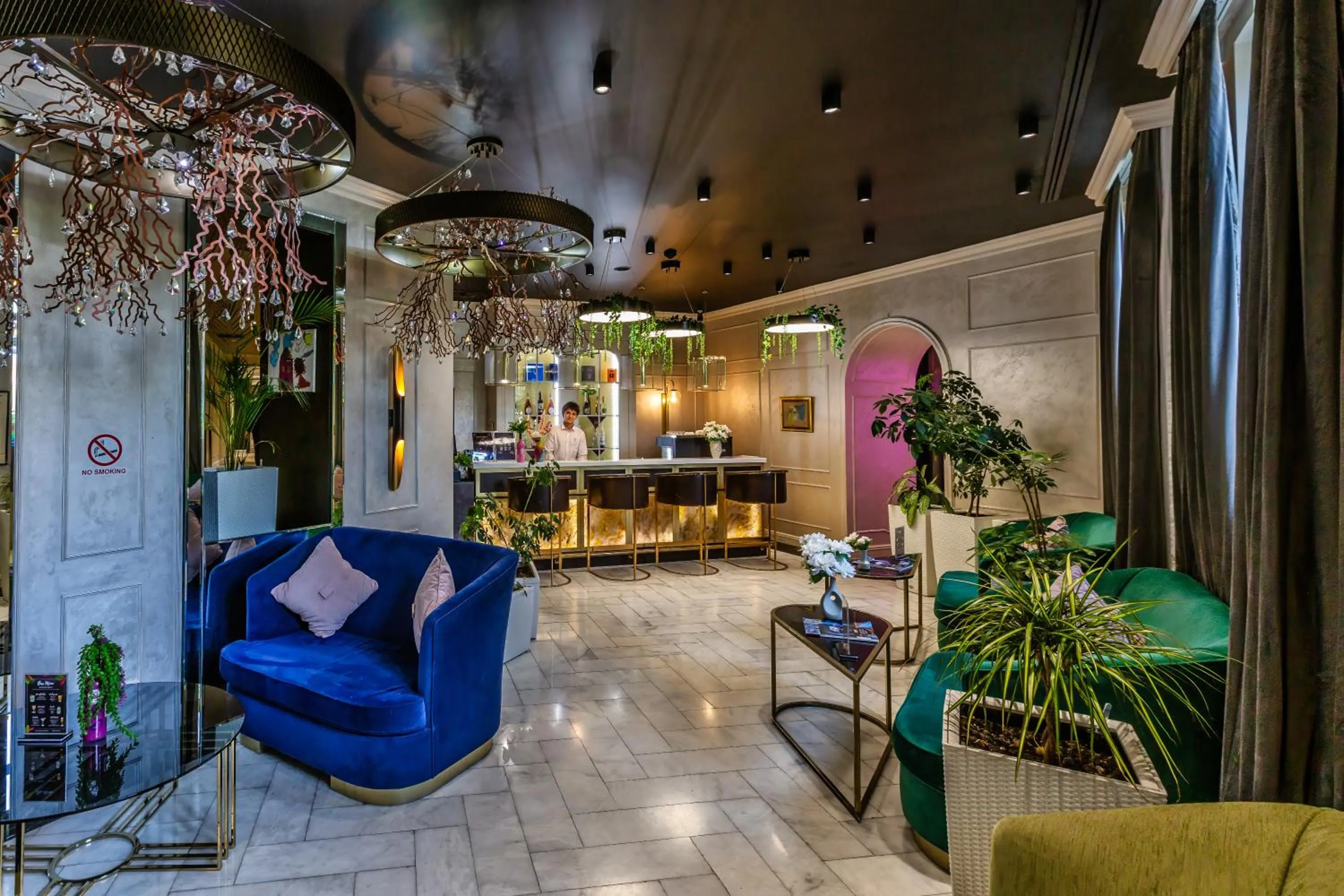 Living room in Ivy Garden Hotel Baku