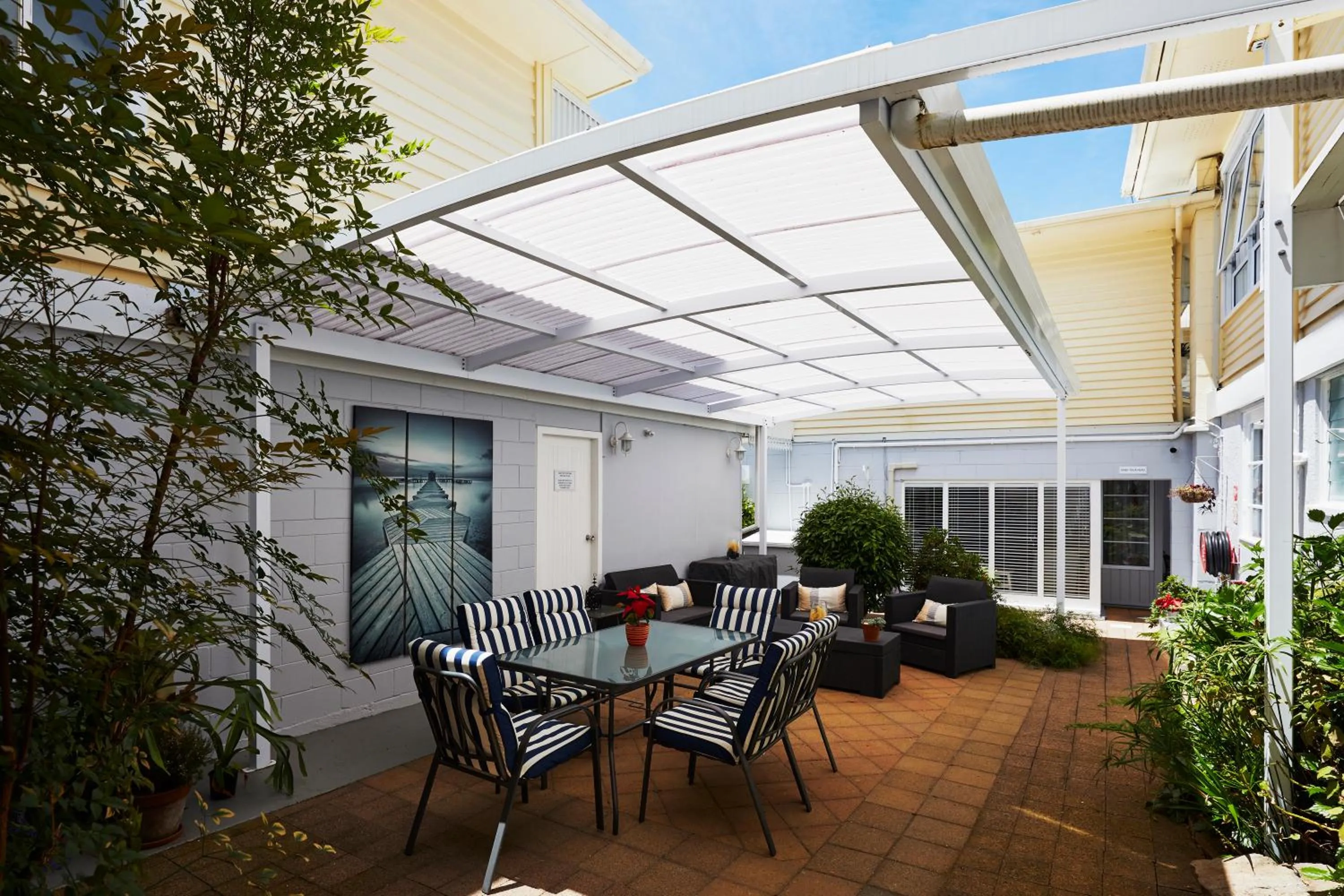 Balcony/Terrace in Harbour View Motel and Waterfront Apartments