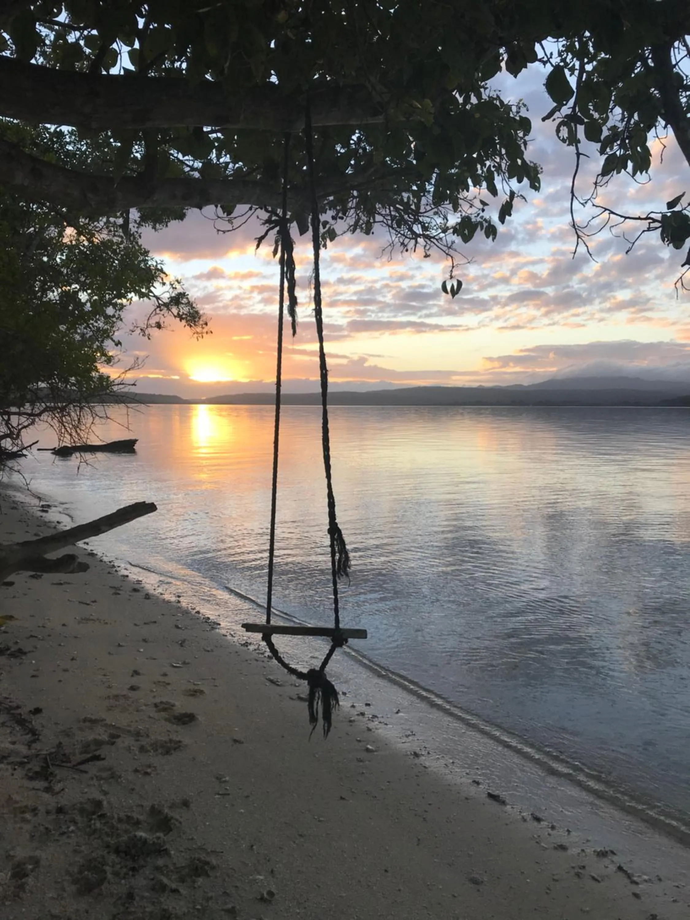 Sunset in Tranquility Island Eco Dive Resort