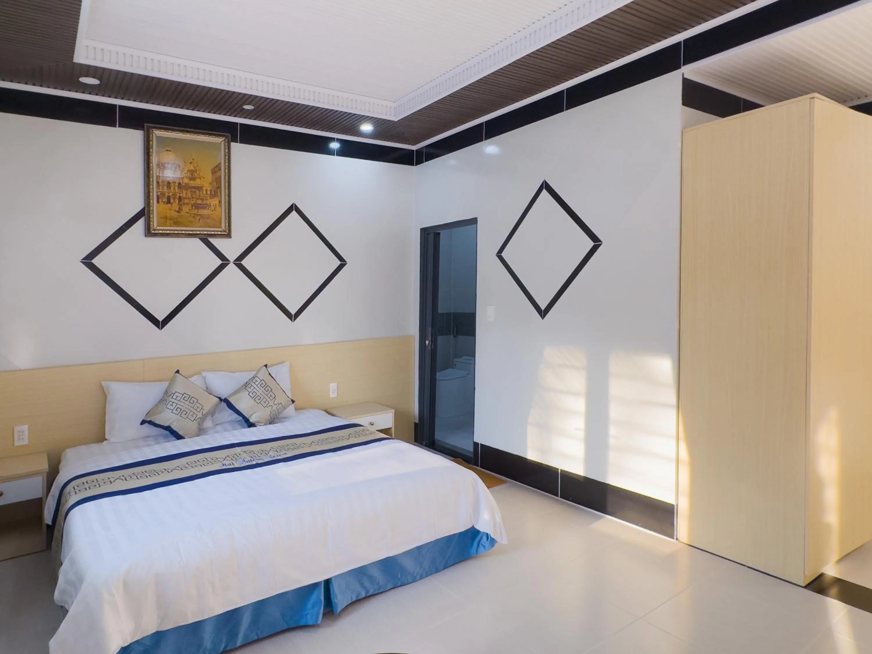 Bed in Mai Phuong Resort Phu Quoc