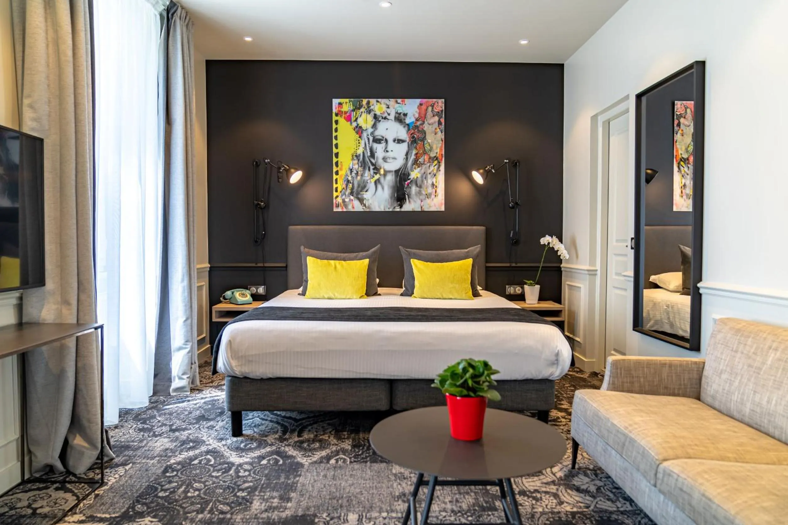 Bed in Allobroges Park Hôtel