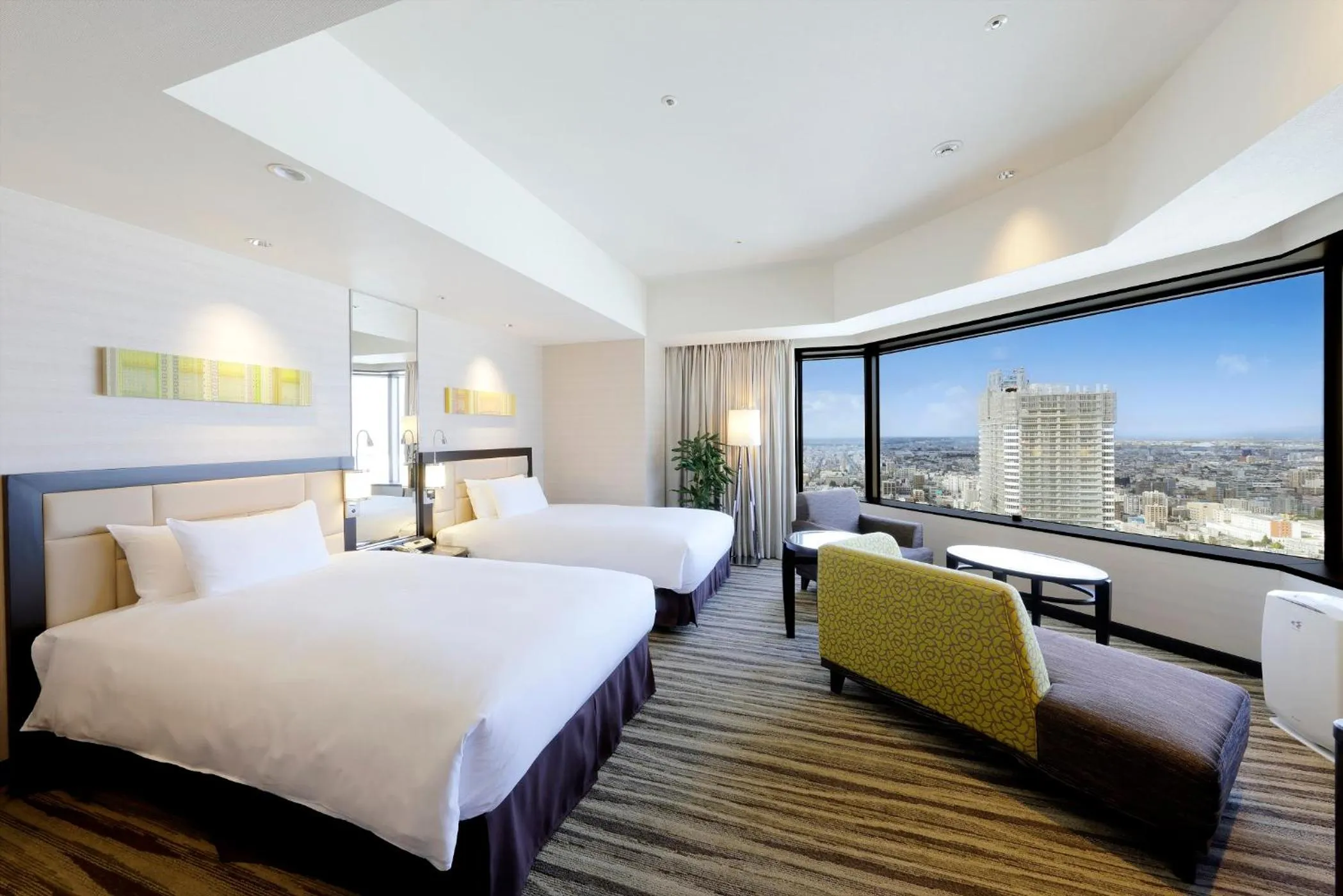 Photo of the whole room, Bed in JR Tower Hotel Nikko Sapporo