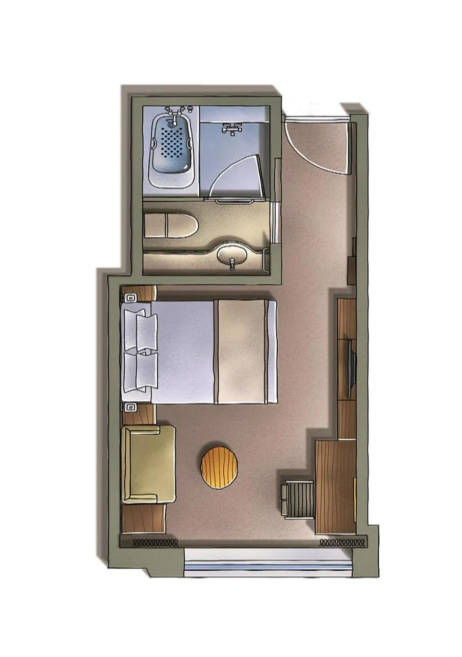 Floor plan in JR Tower Hotel Nikko Sapporo