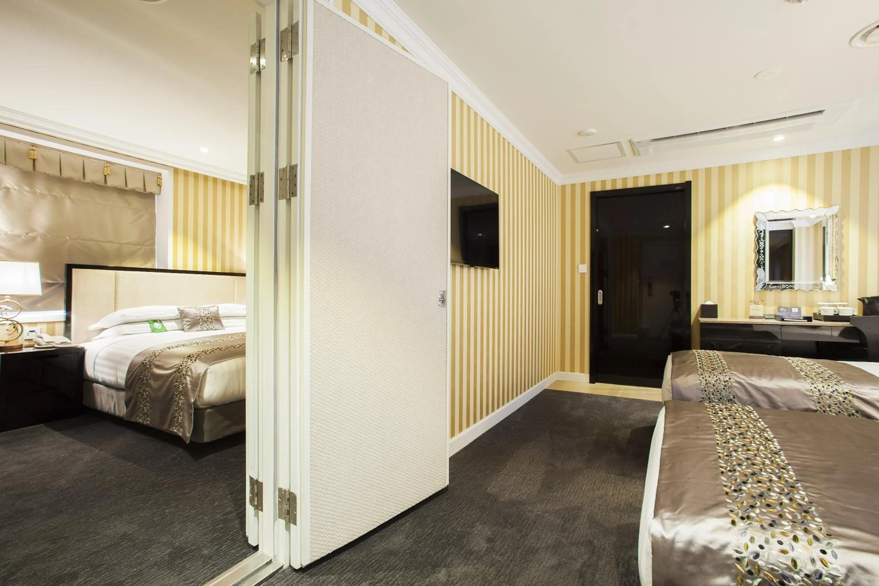 Photo of the whole room, Bed in The Grand Hotel Myeongdong
