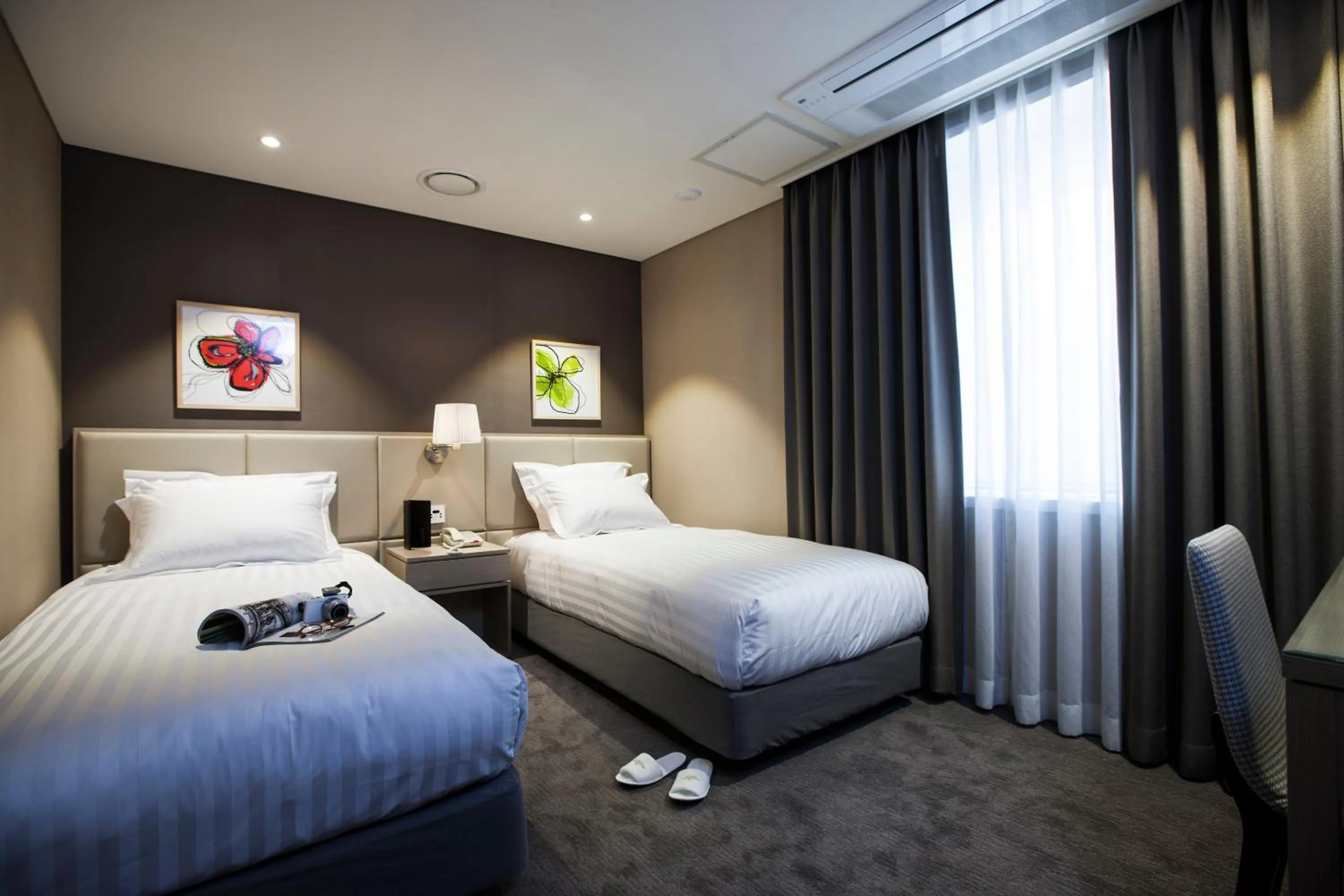 Bed in The Grand Hotel Myeongdong
