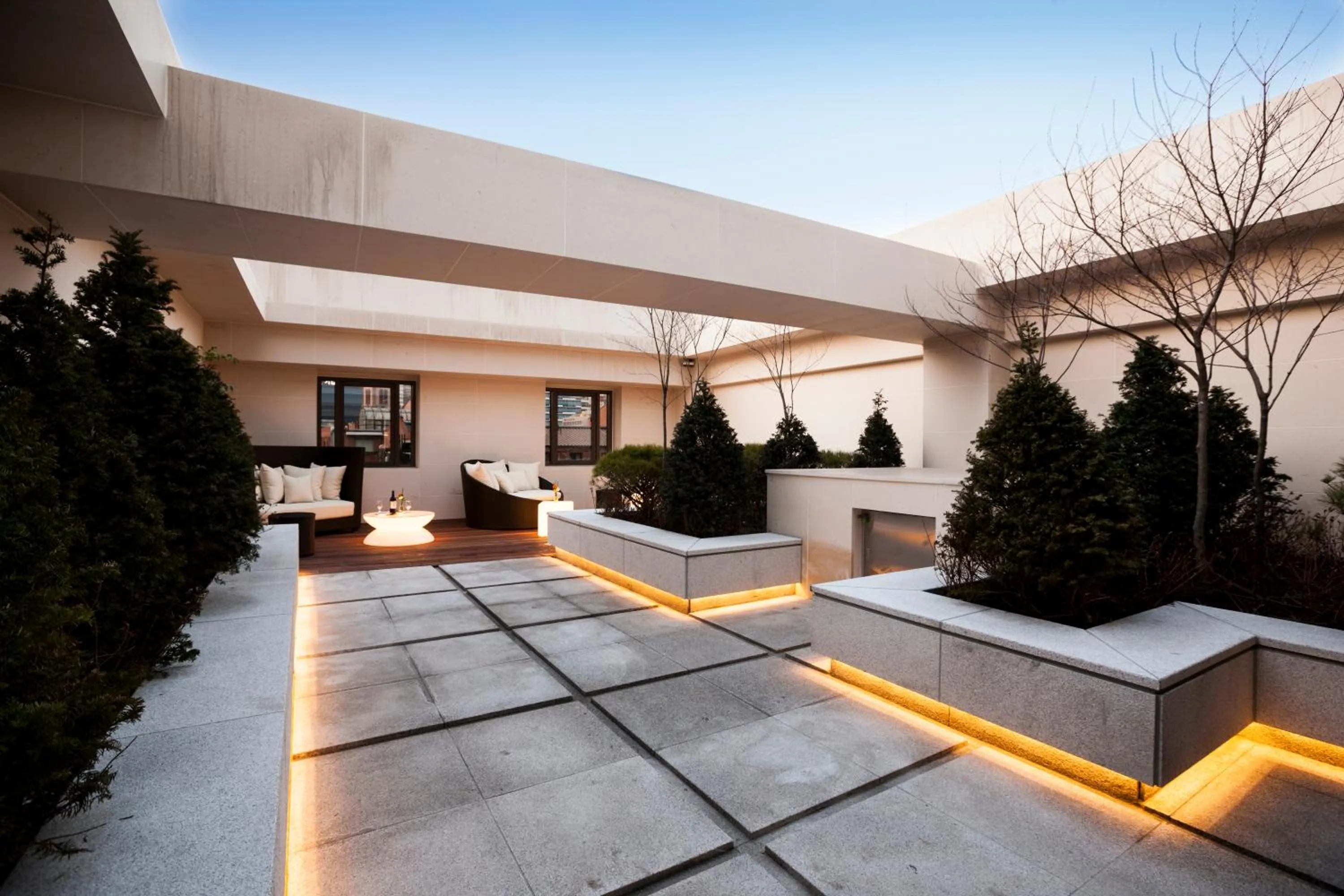 Balcony/Terrace in The Grand Hotel Myeongdong