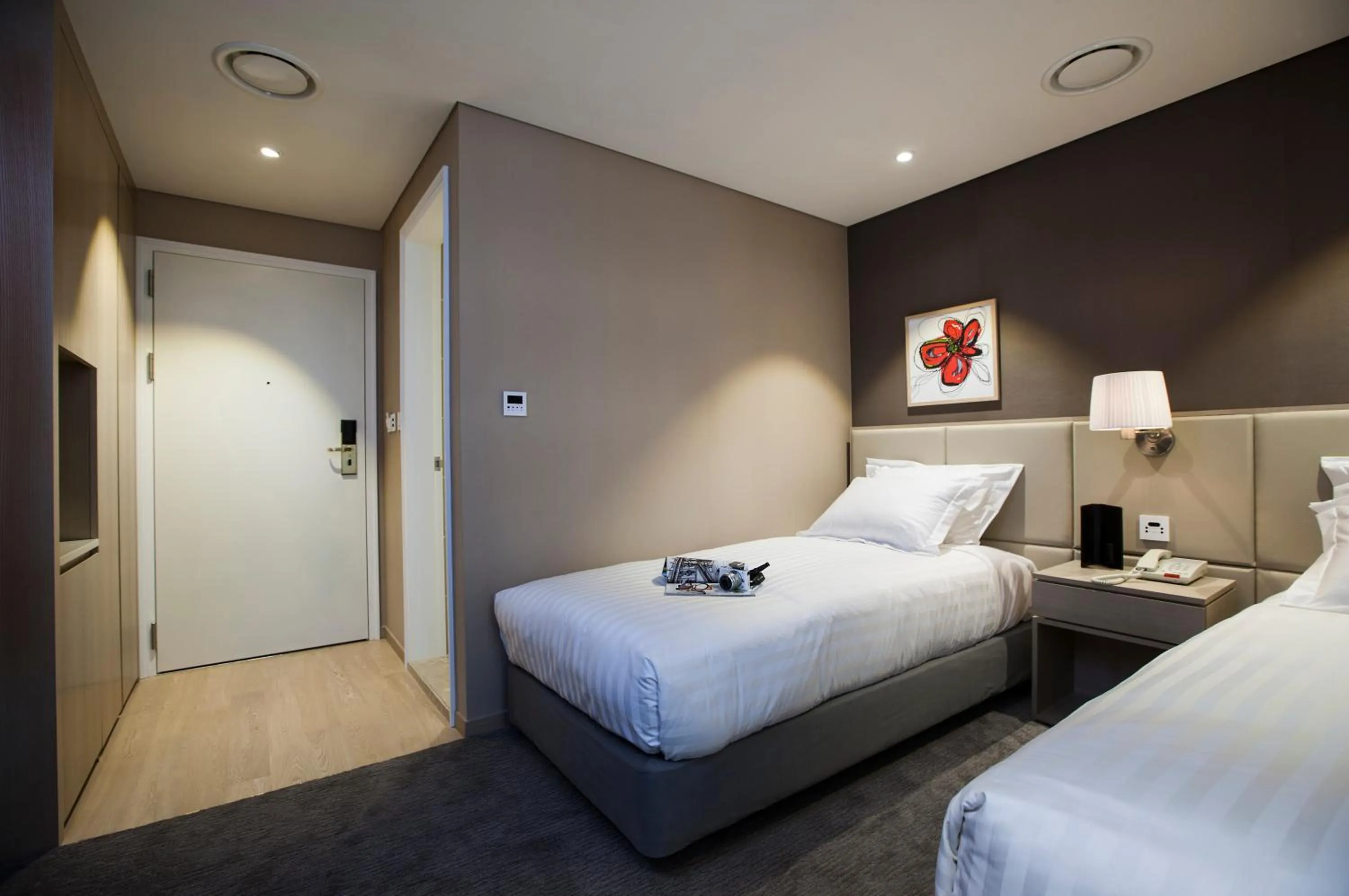 Bed in The Grand Hotel Myeongdong