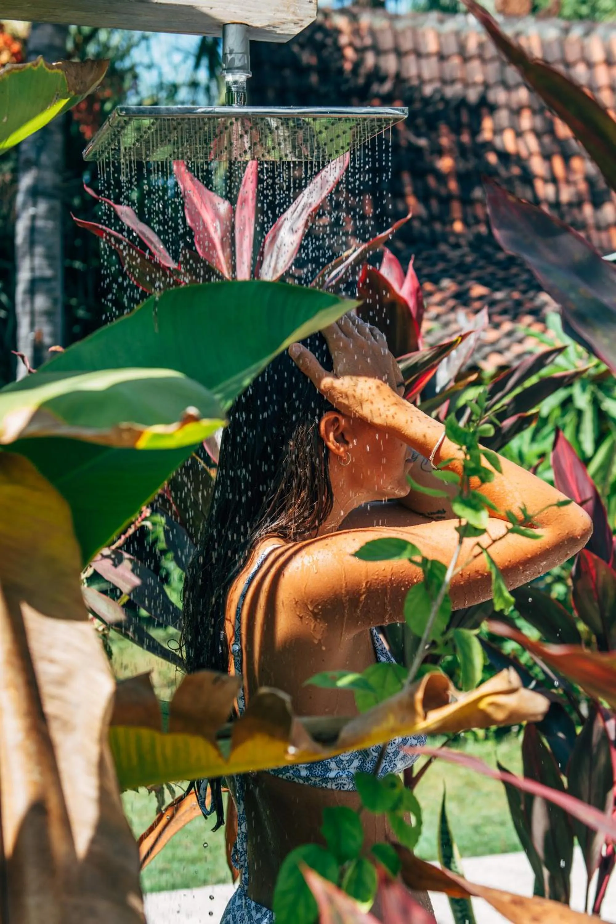 Shower in Coconut Garden Resort