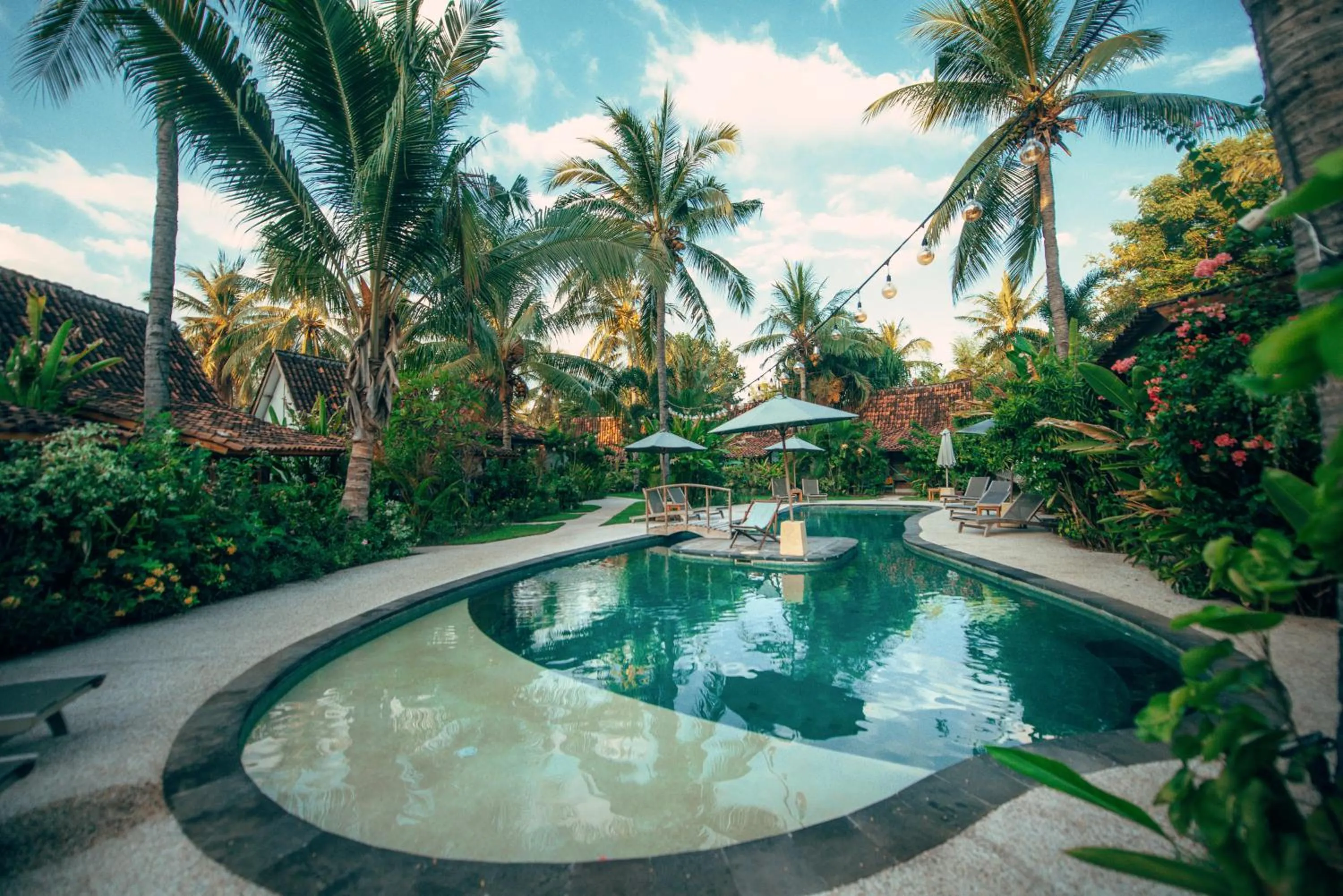 Swimming pool in Coconut Garden Resort