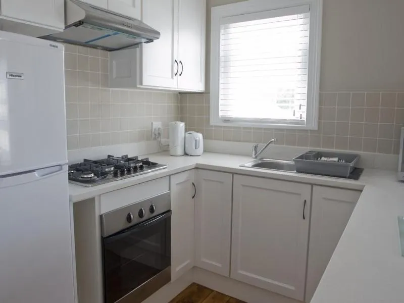 Kitchen or kitchenette in Kenjockity Self Catering Apartments