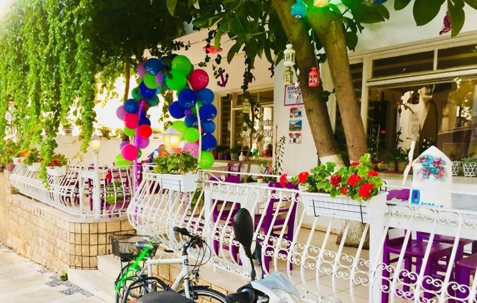 Facade/entrance in Agan Pension