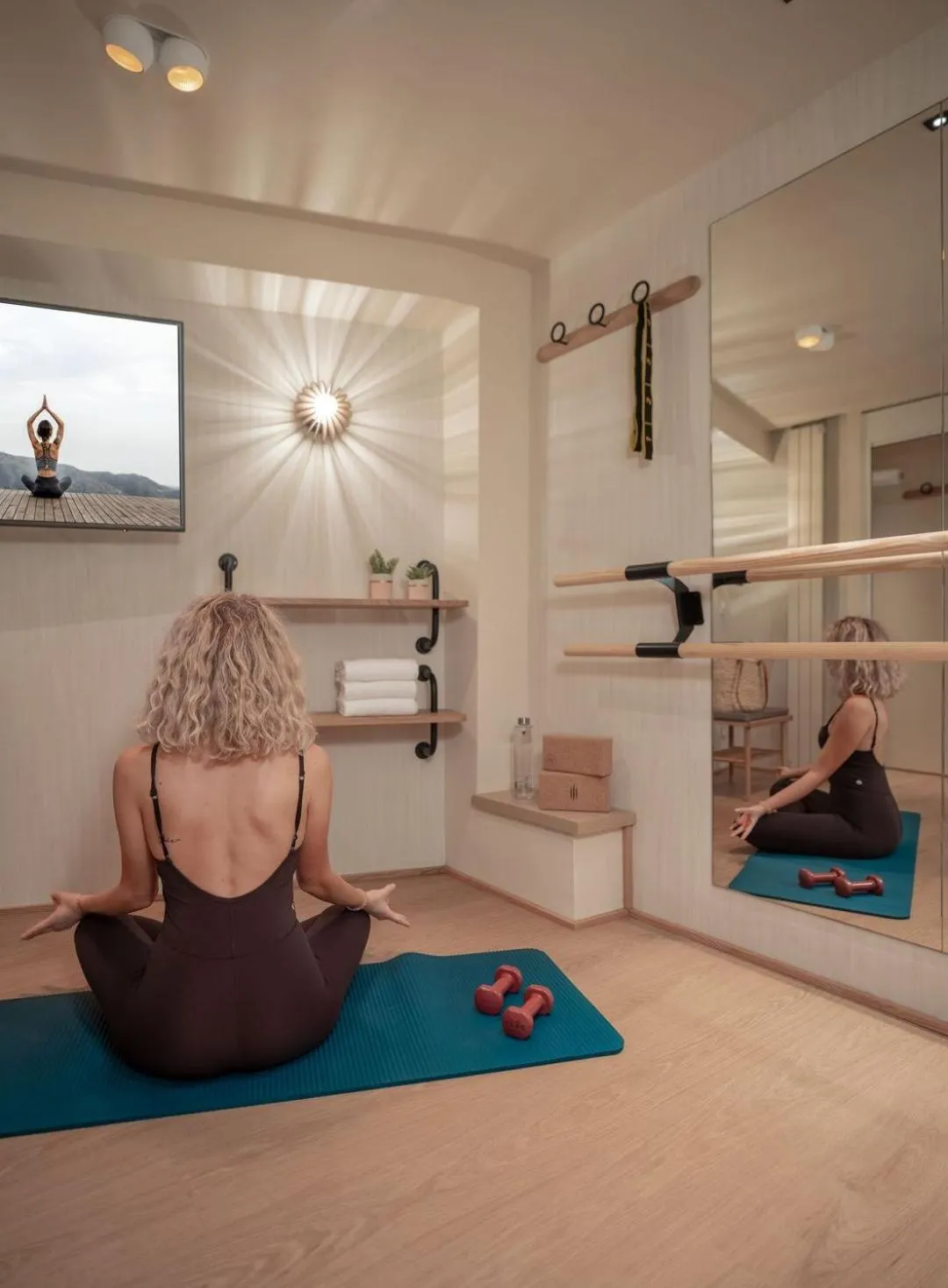 Fitness centre/facilities in Hotel Louison