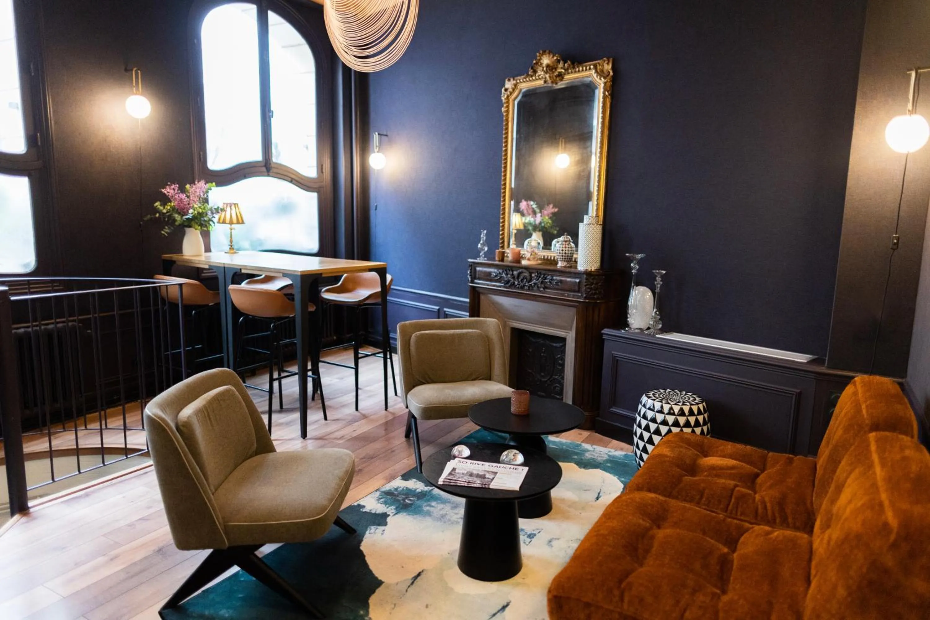 Living room in Hotel Louison